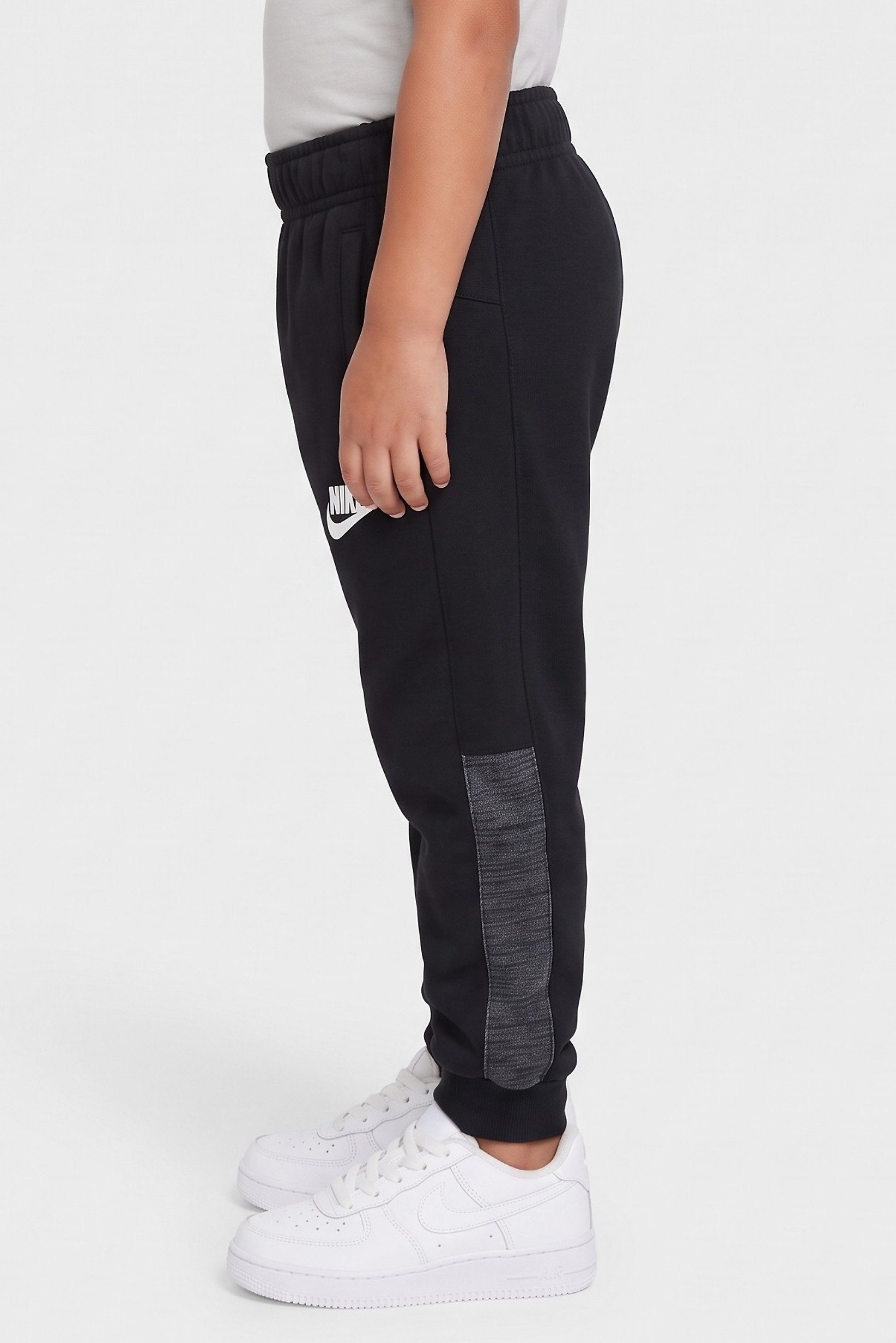 Toddlers Boy Brand Logo Jogger Pants, Black
