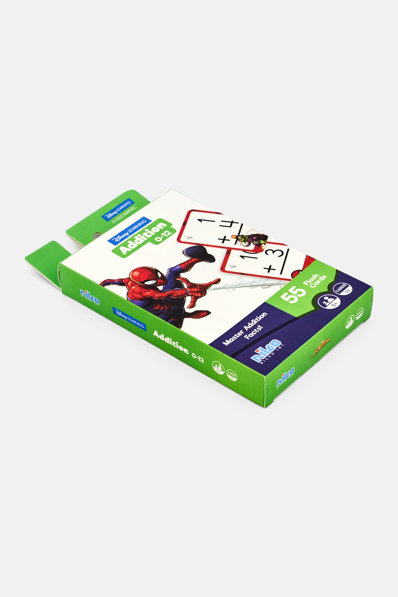 Marvel Spider-Man 55 Pcs Addition Learning Flash Cards