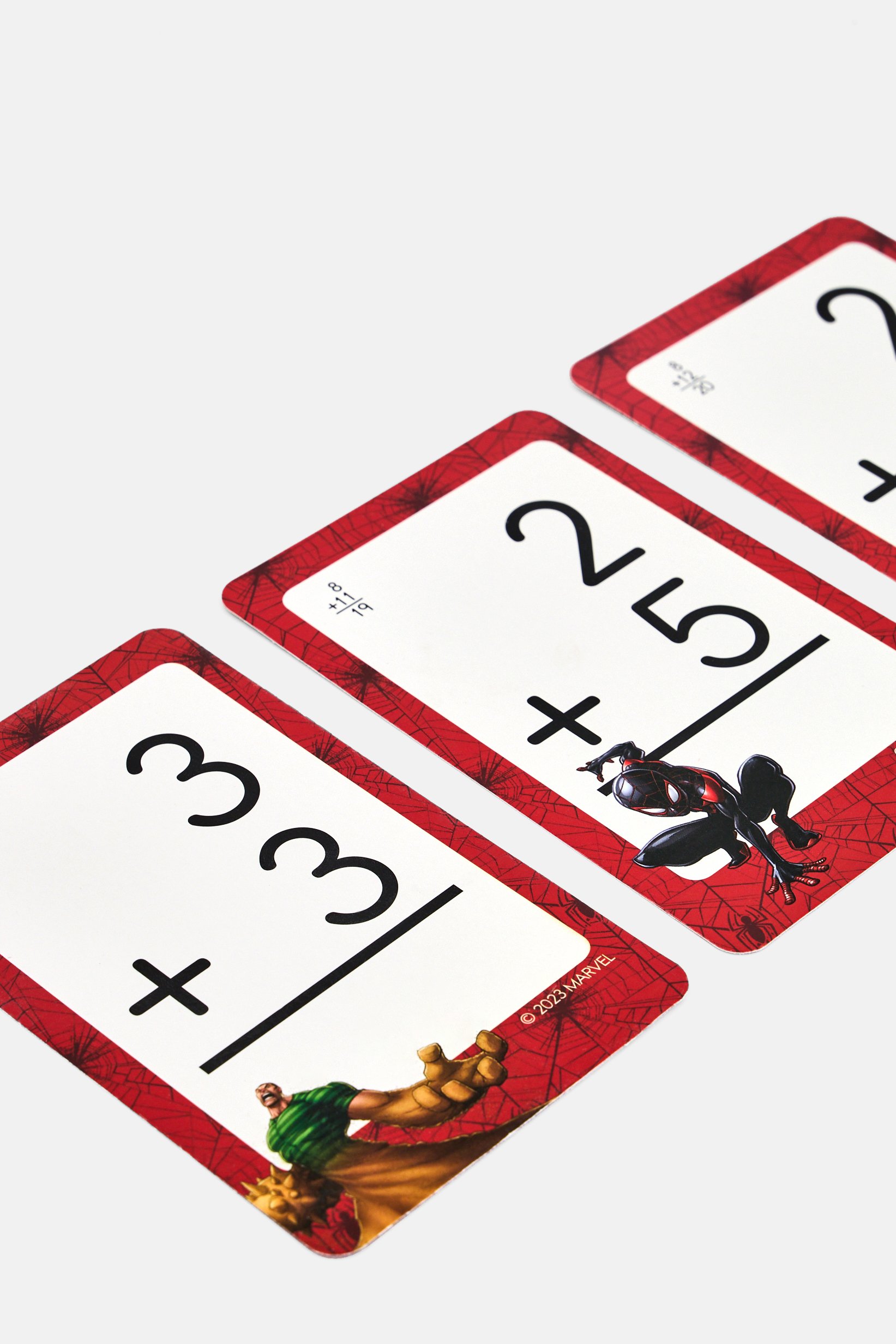 Marvel Spider-Man 55 Pcs Addition Learning Flash Cards