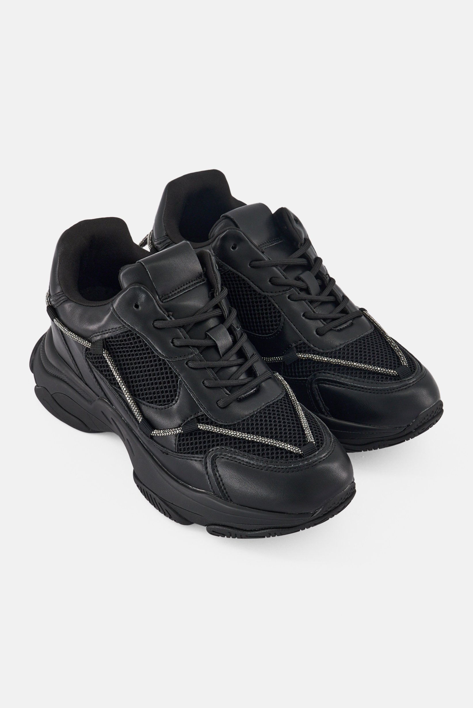 Women Rubyrose Lace Up Casual Shoes, Black
