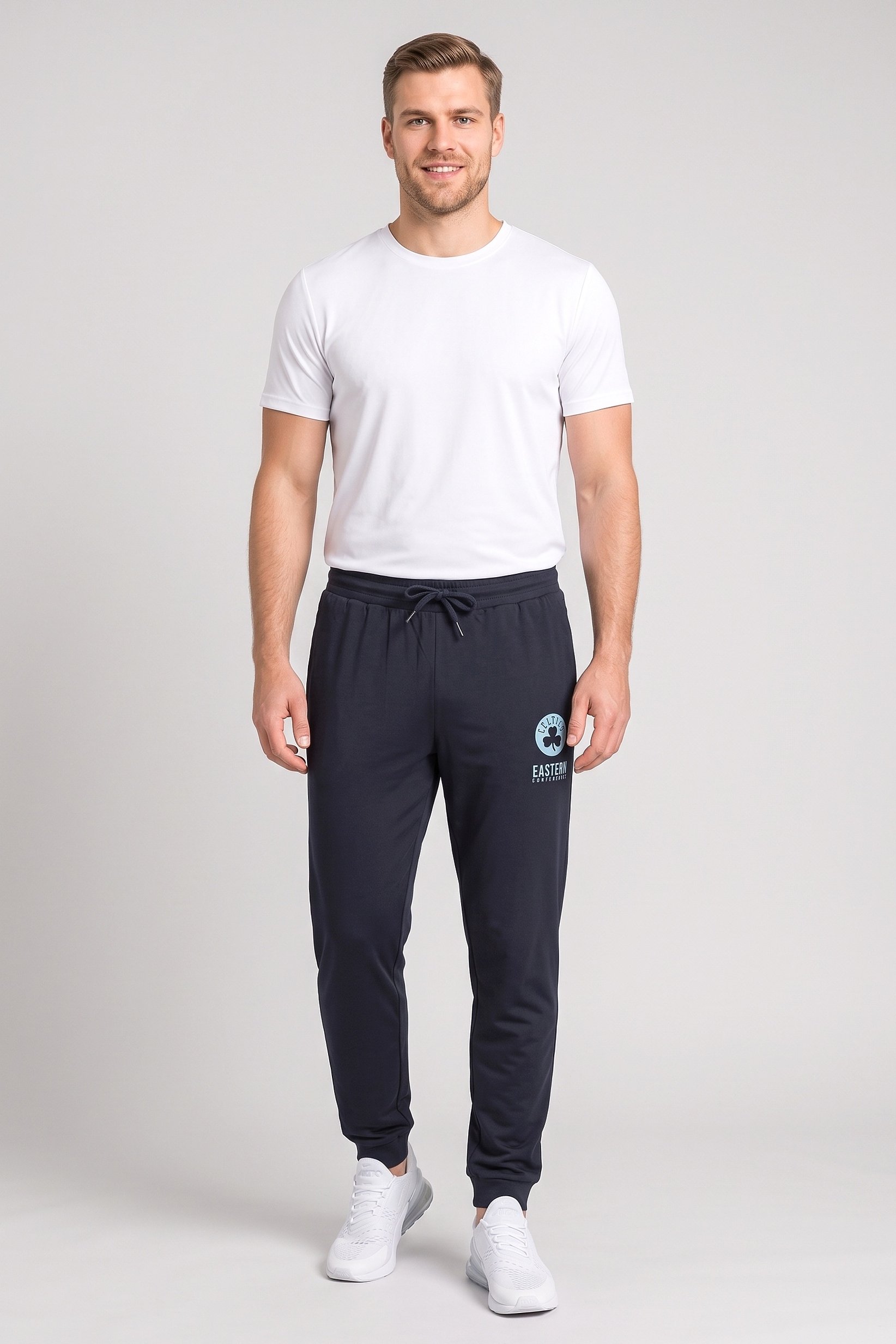 Men Sportswear Fit Training Sweatpants, Dark Navy