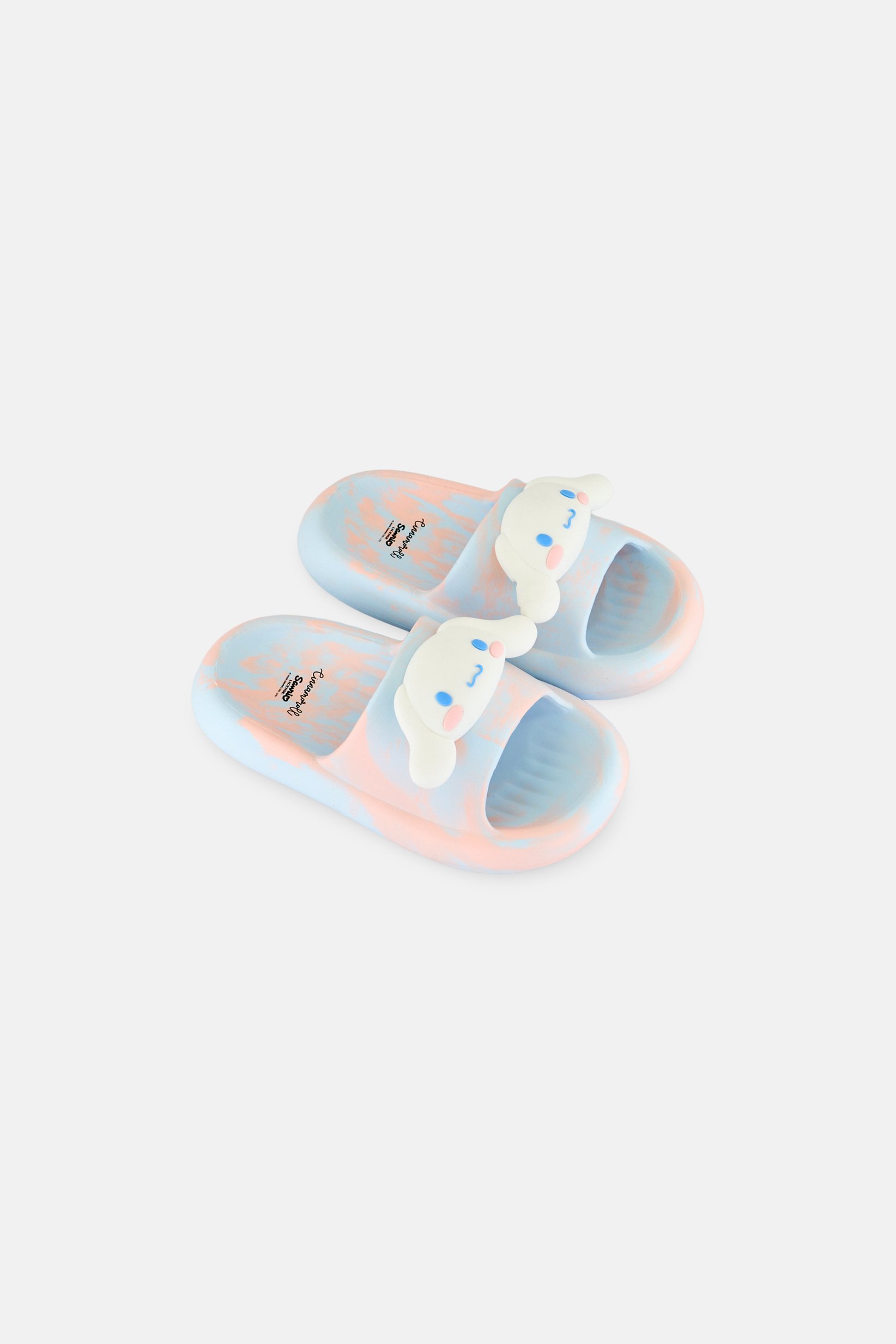 Kids Girl Cinnamoroll Slip On Slides, Multicolor