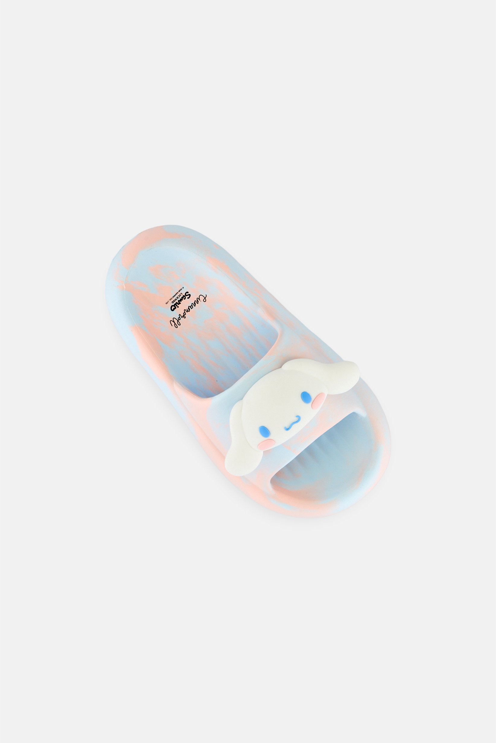 Kids Girl Cinnamoroll Slip On Slides, Multicolor