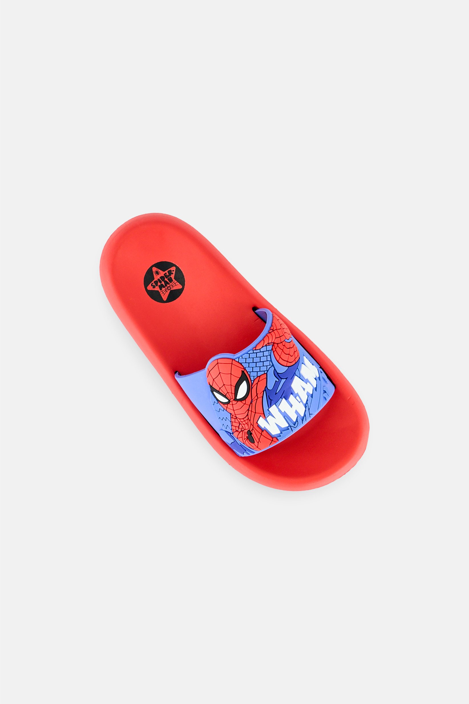 Kids Boy Spider-Man Slip On Slides, Multicolor