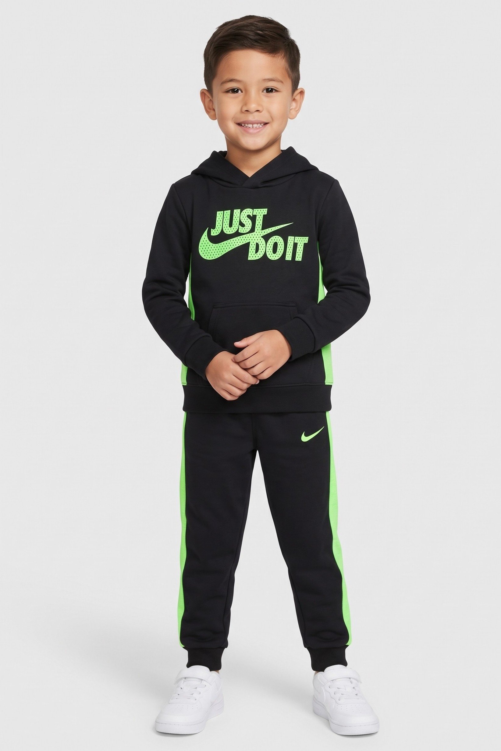 Toddlers Boy 2 Pieces Long Sleeve Hoodie And Jogger Pants Set, Multicolor