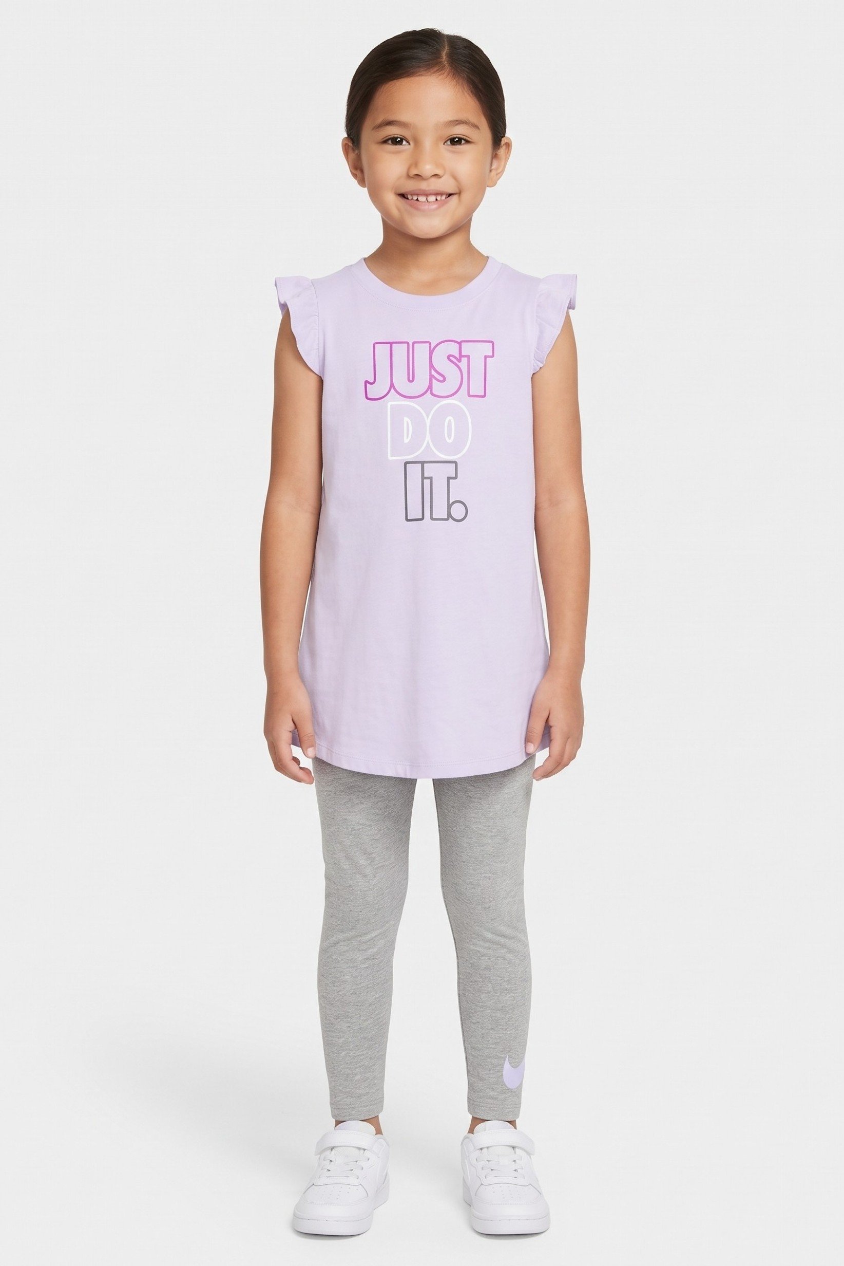 Toddlers Girl 2 Pieces Graphic Print T-Shirt And Leggings Set, Multicolor