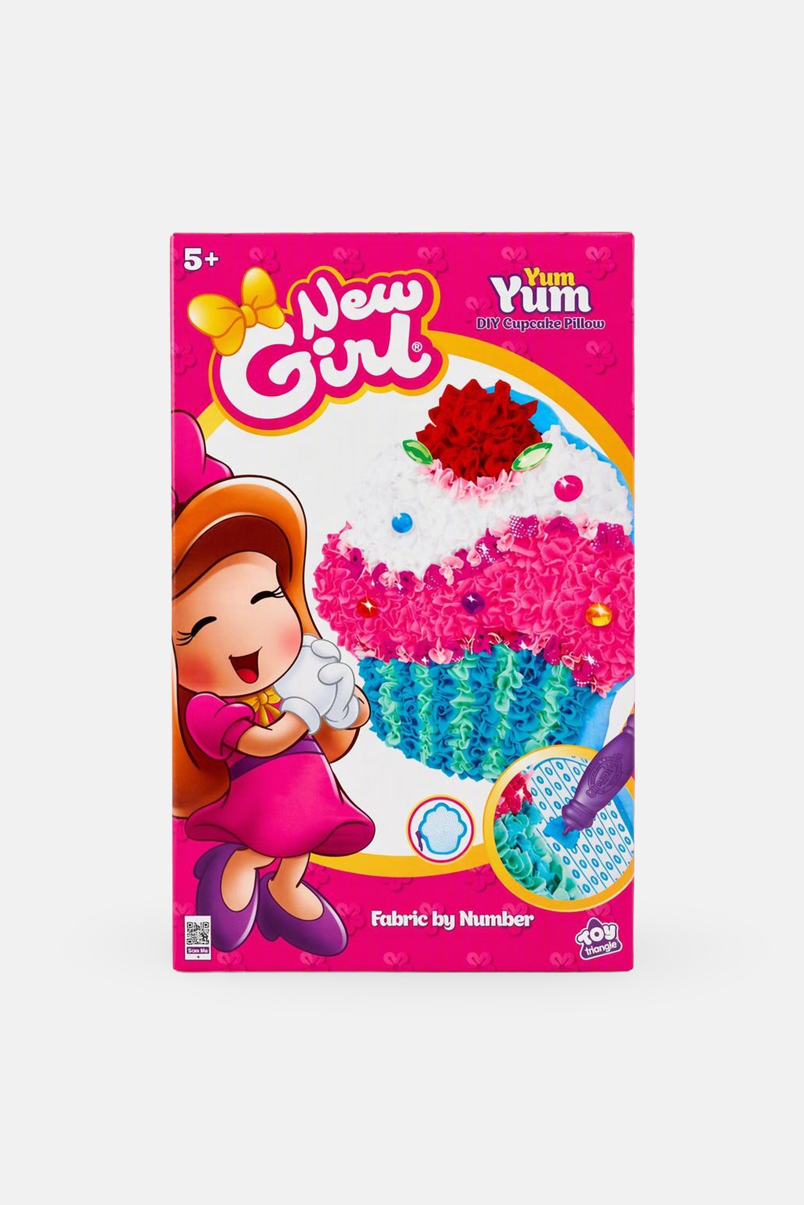 Yum Yum DIY Cupcake Pillow Craft Kit