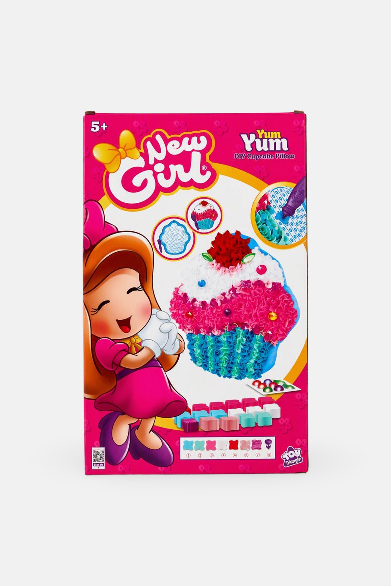 Yum Yum DIY Cupcake Pillow Craft Kit