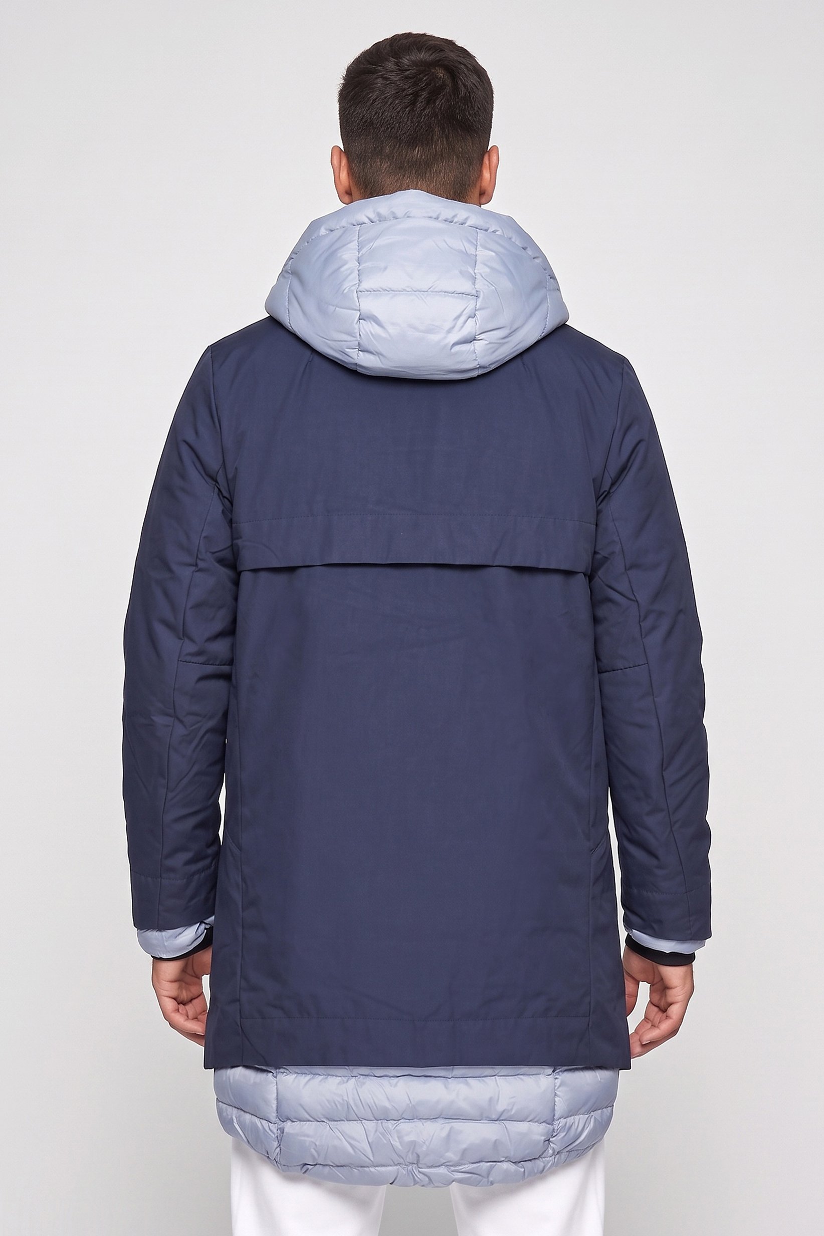 Men Sportswear Fit Outdoor Jacket, Navy