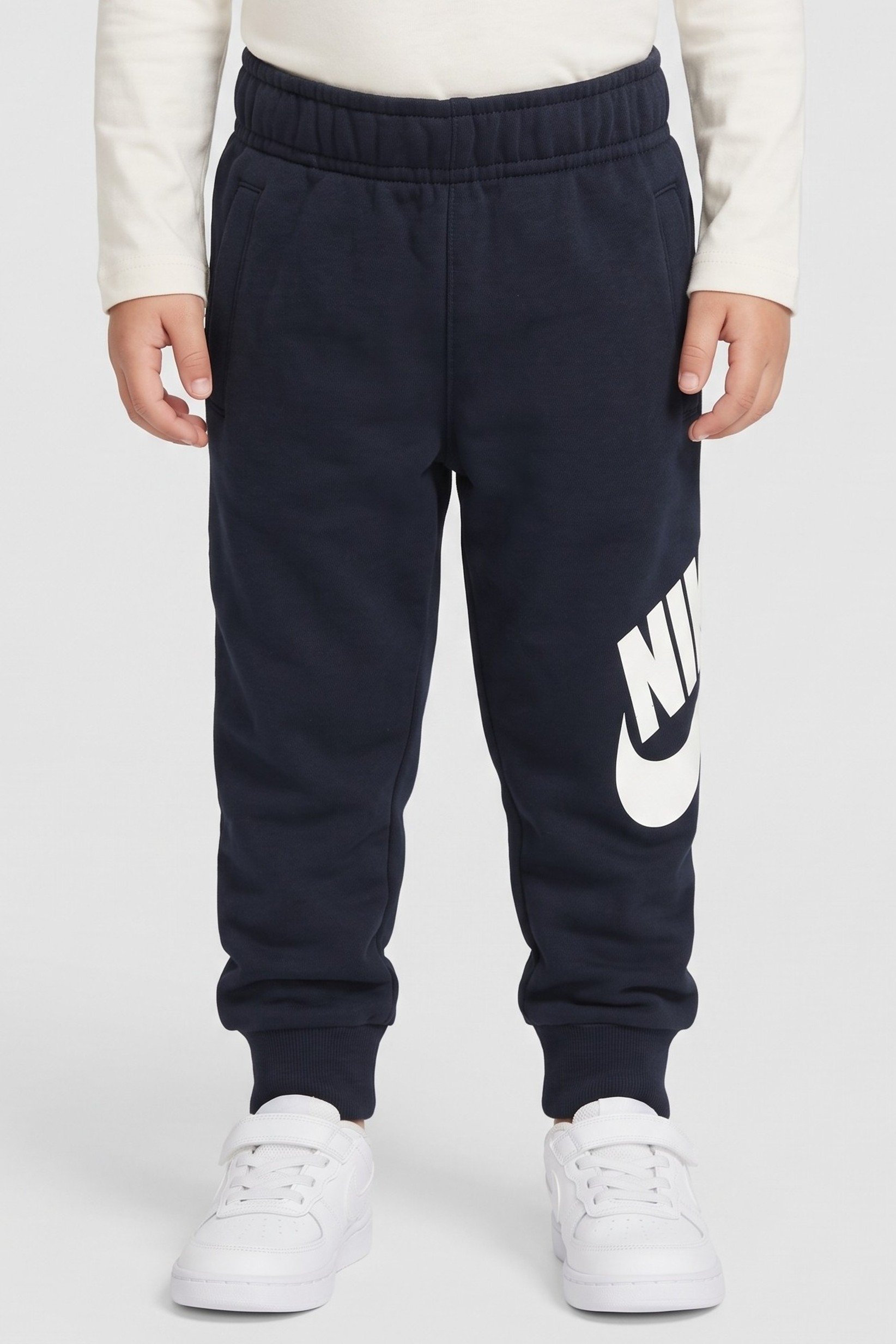 Toddler Boys Brand Logo Outdoor Sweatpants, Navy Blue