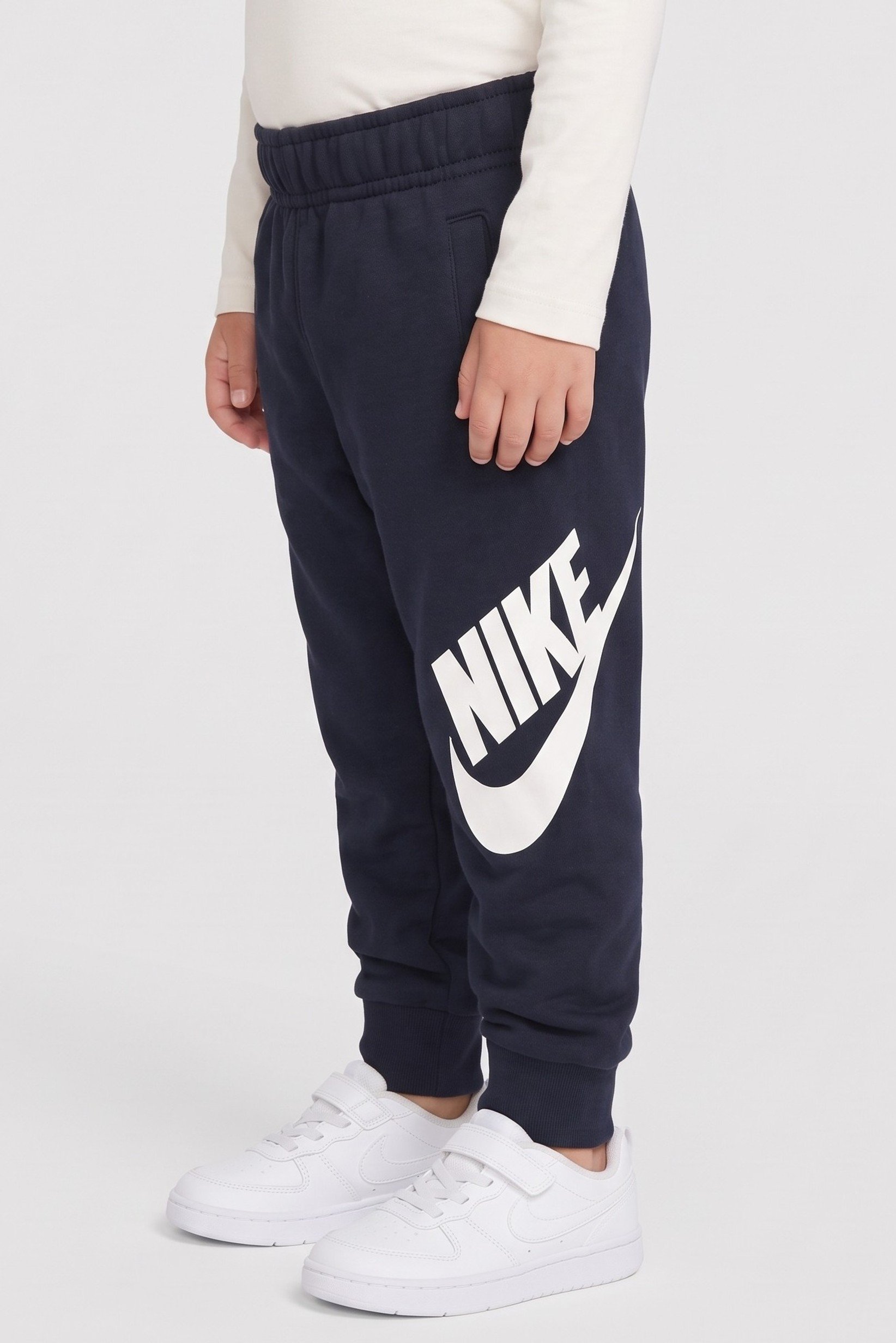 Toddler Boys Brand Logo Outdoor Sweatpants, Navy Blue