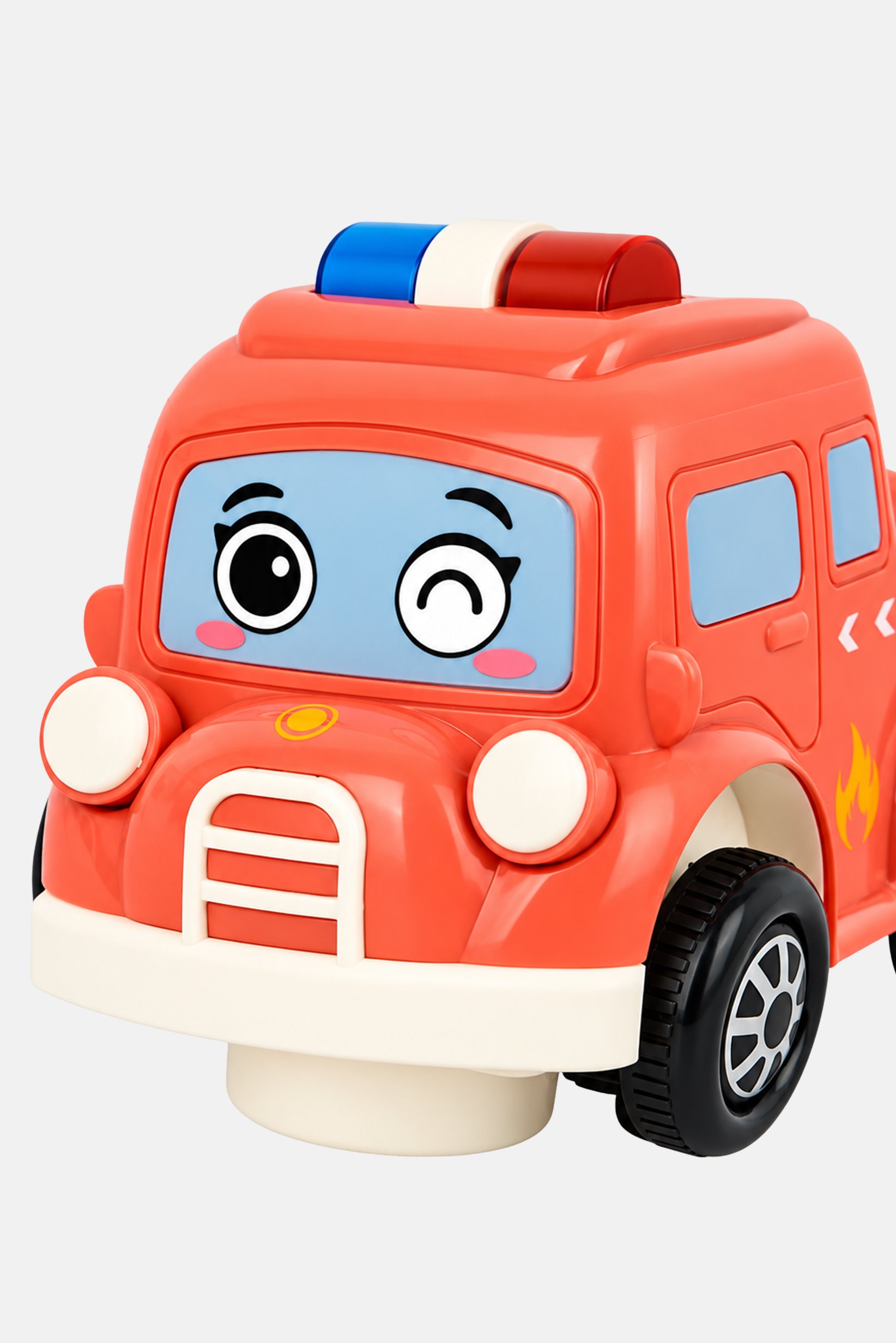 Funny Cartoon Car Fire Engine