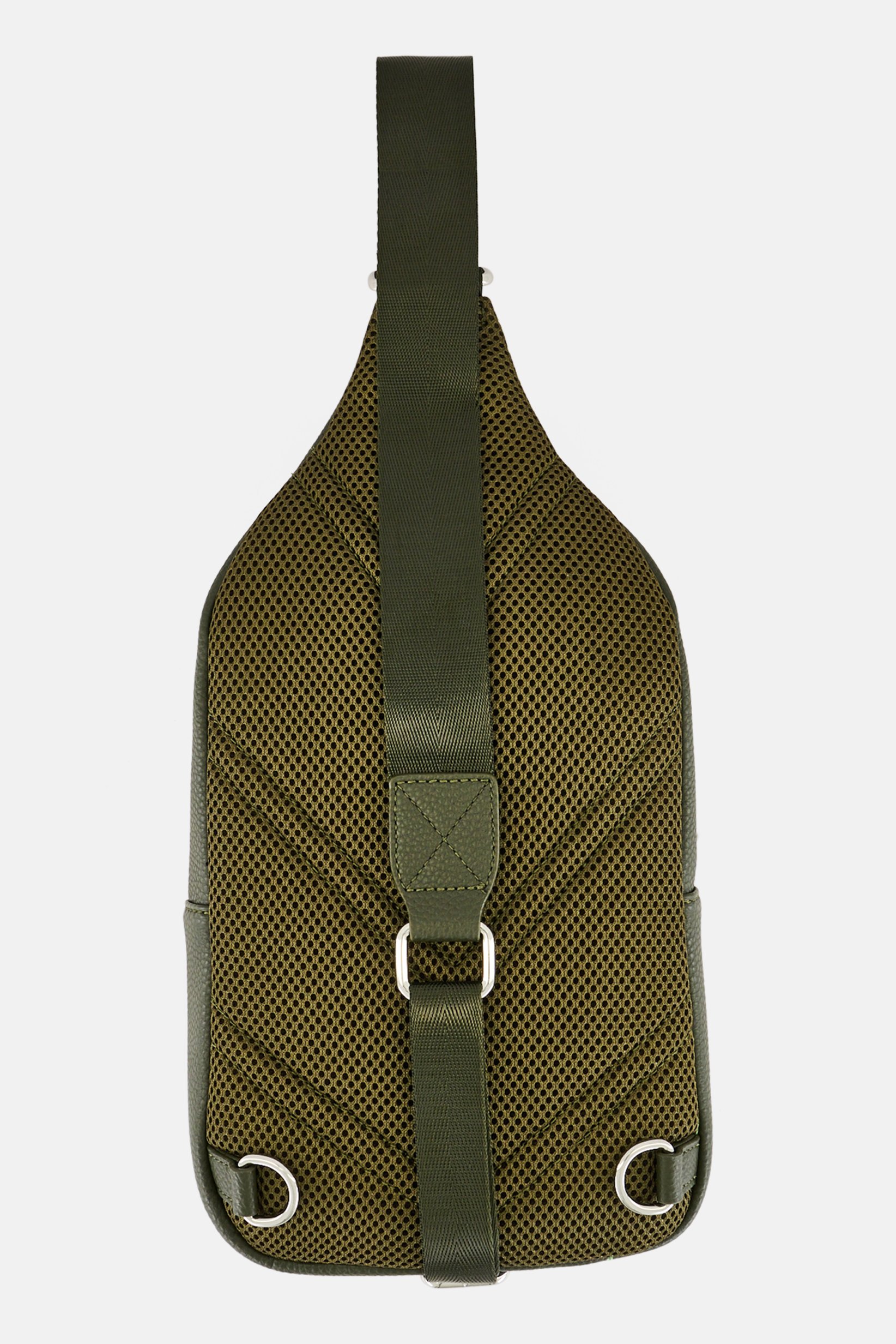Men Brand Logo Fanny Pack, Olive