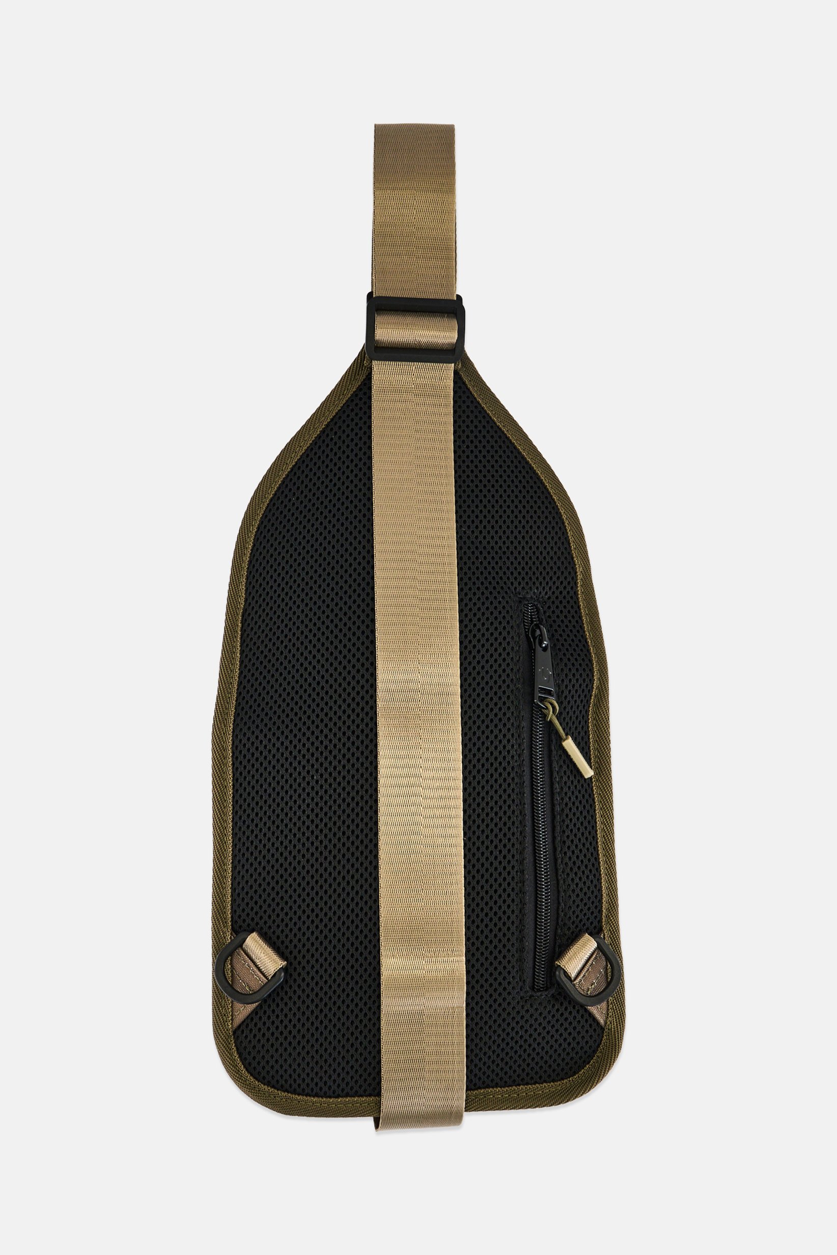 Men Brand Logo Cross Body Bag, Multicolor