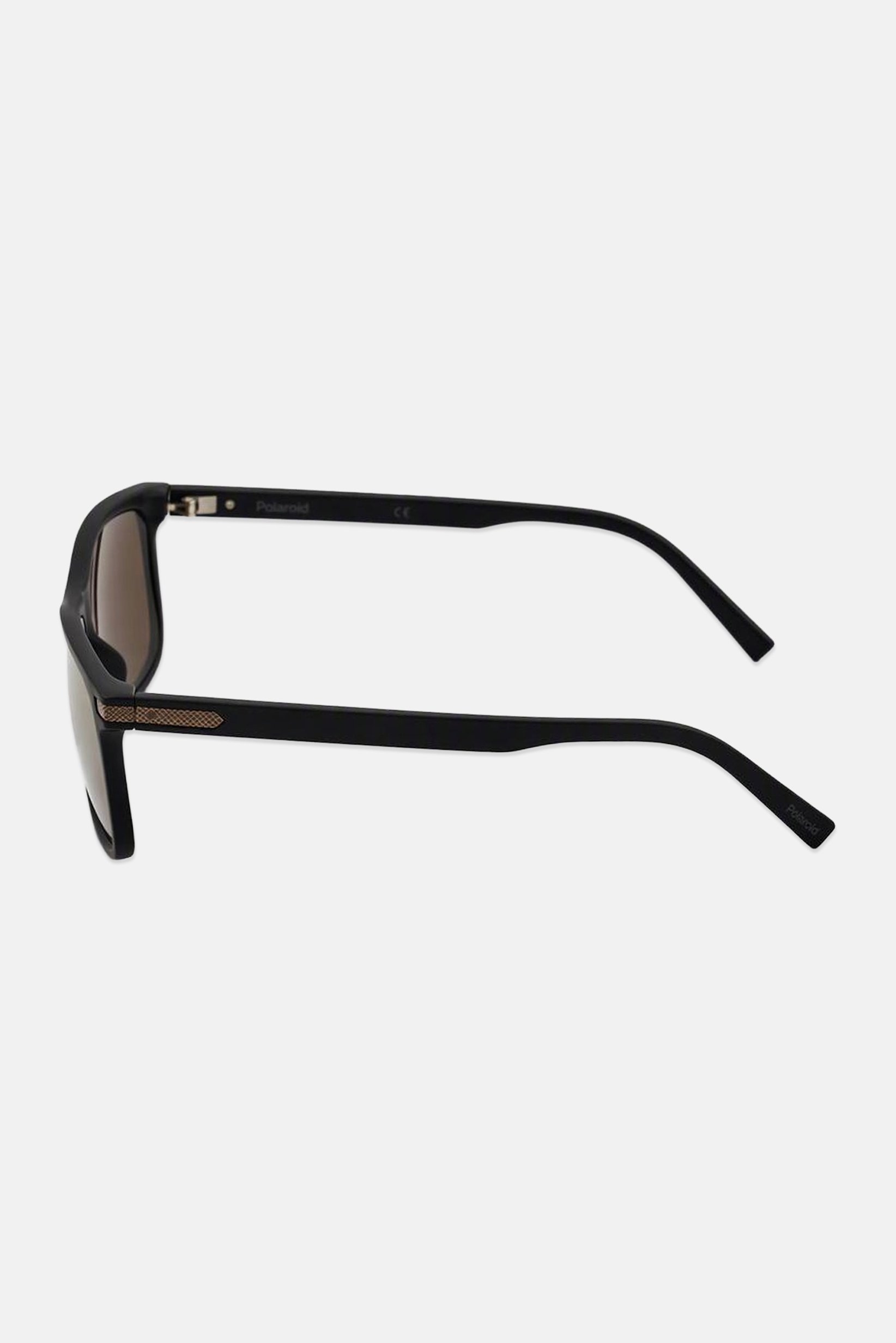 Men PLD 2075/S/X Rectangular Sunglasses, Black