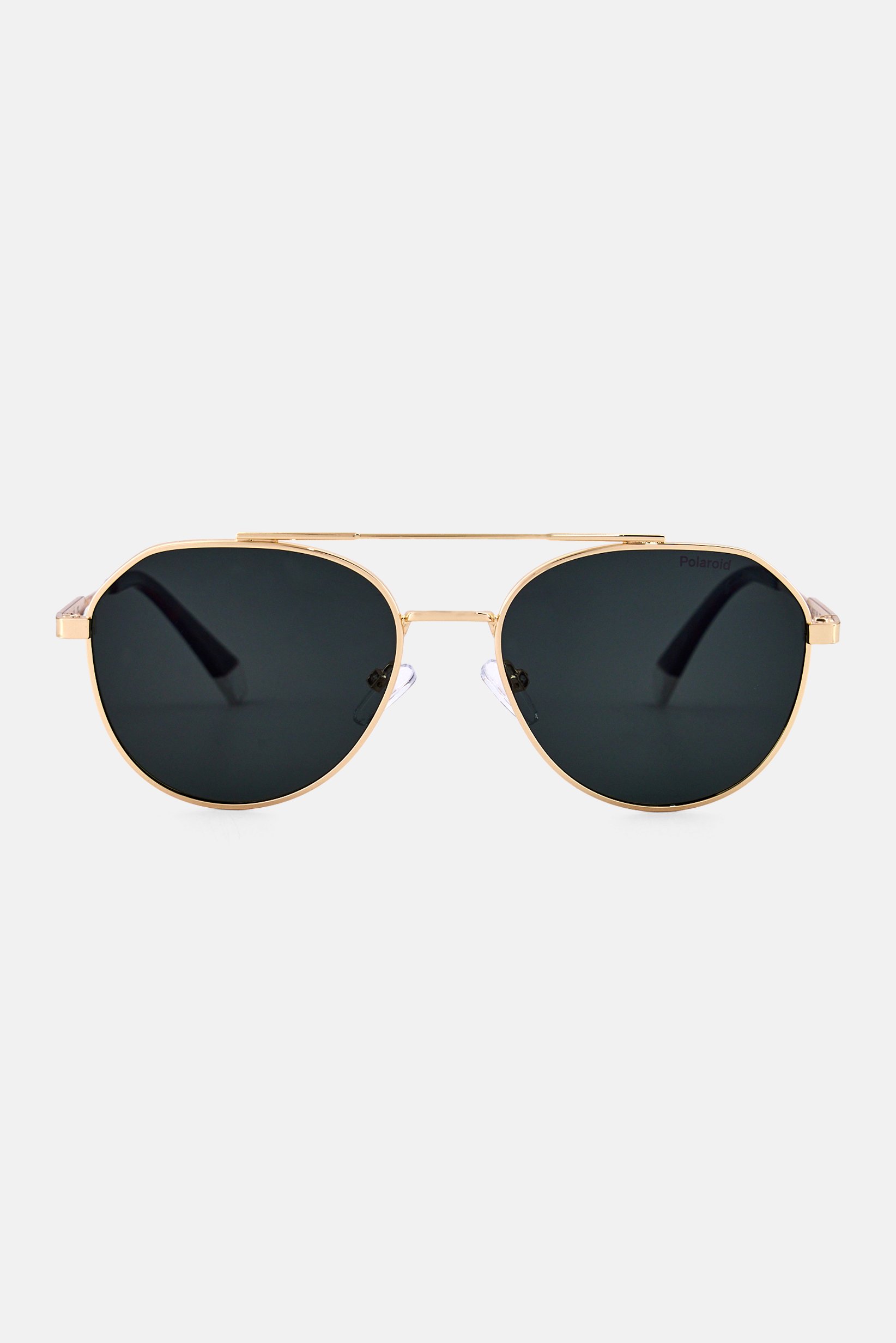 Men PLD 4119 S X Aviator Sunglasses, Gold