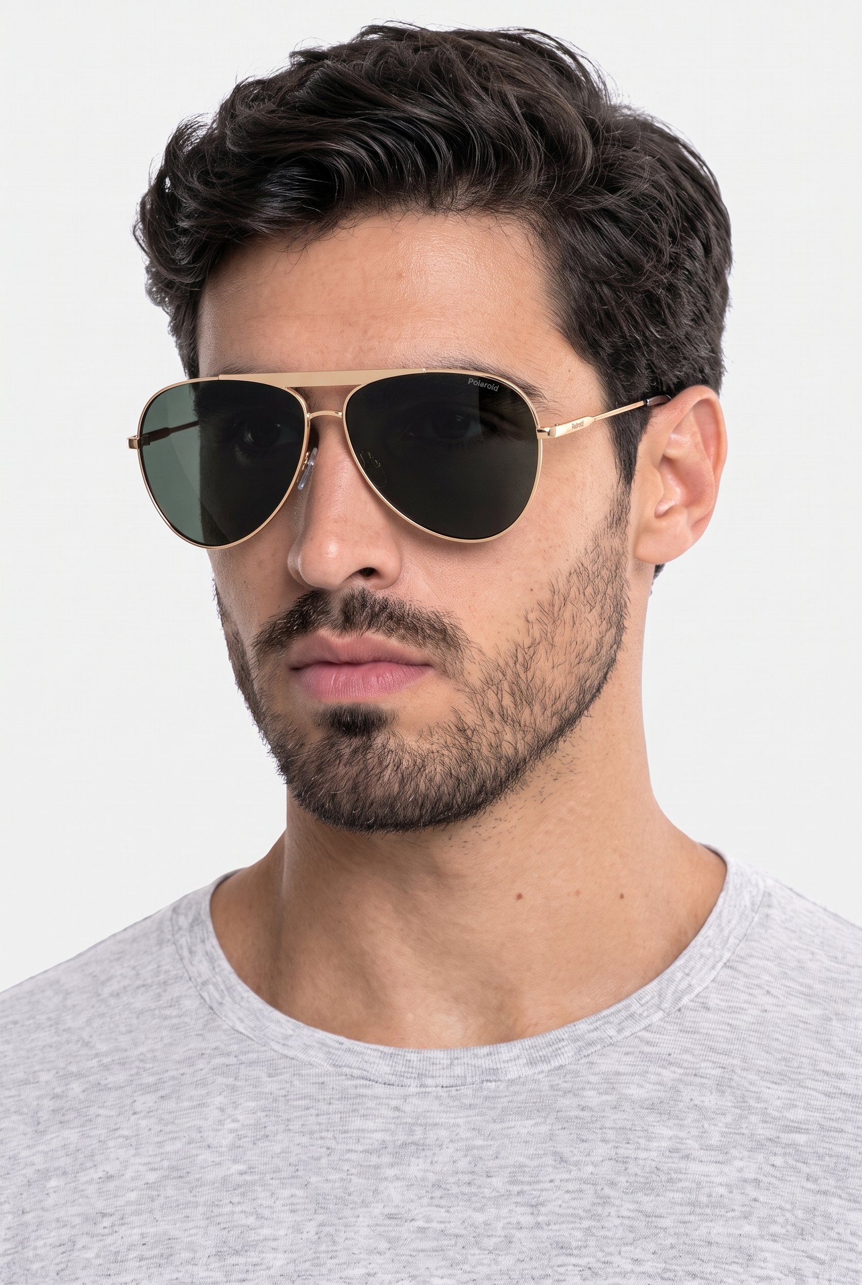 Men PLD 6200 S X Aviator Sunglasses, Gold