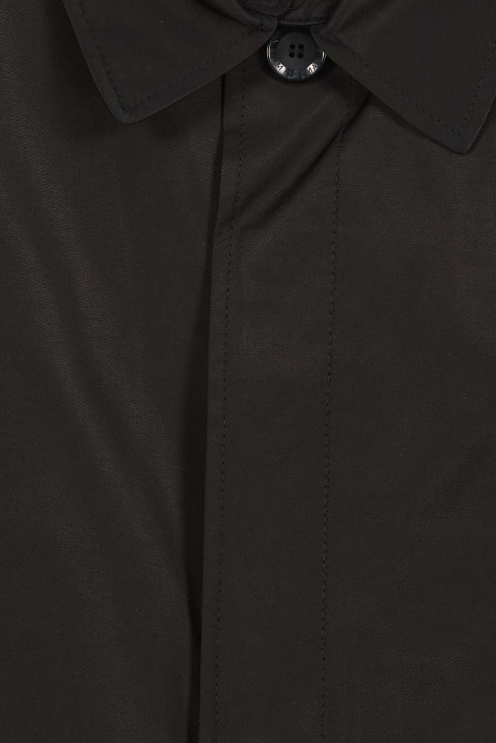 Men Solid Raincoat Jacket, Black