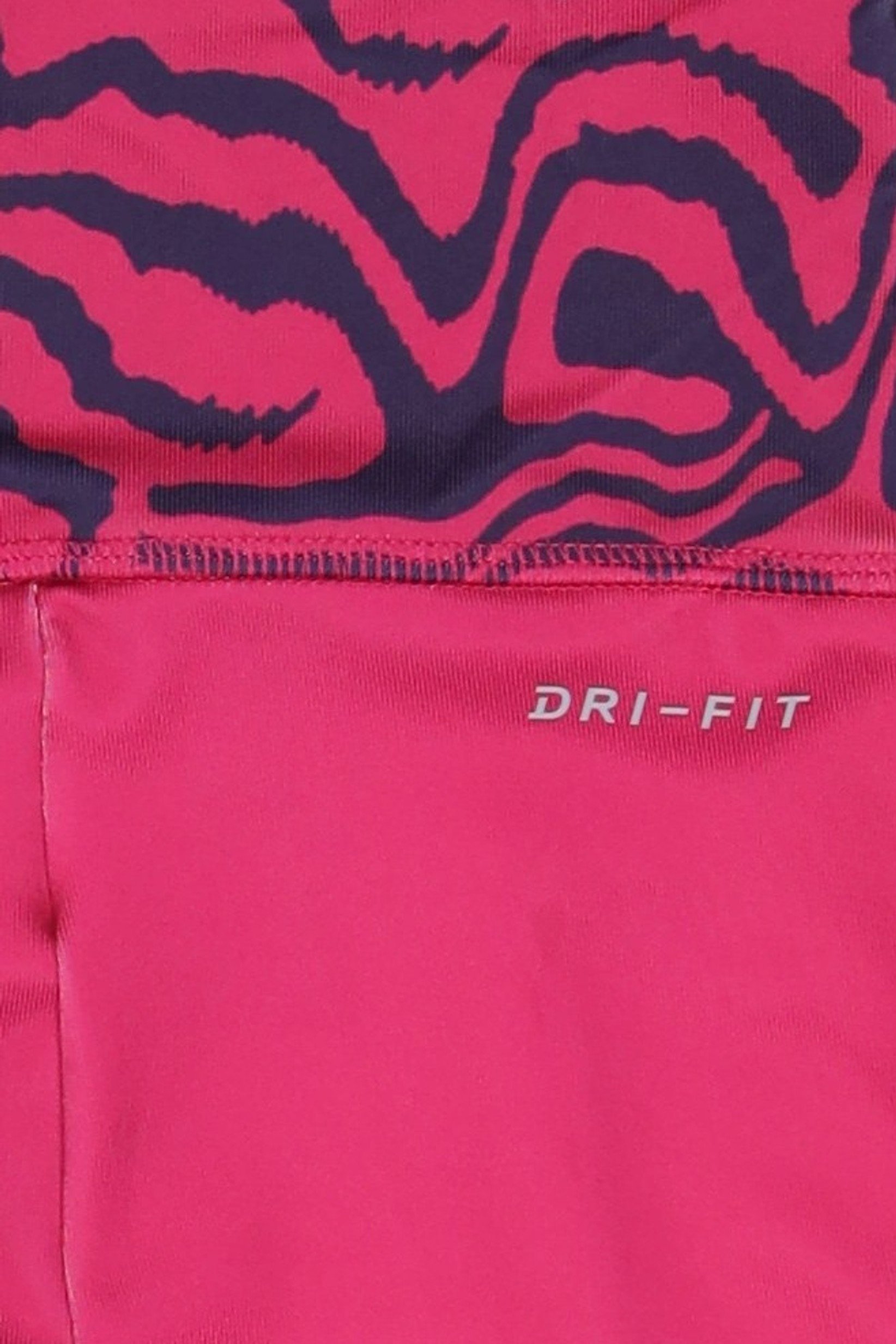 Toddlers Girl Dri Fit Training Leggings, Dark Fuchsia