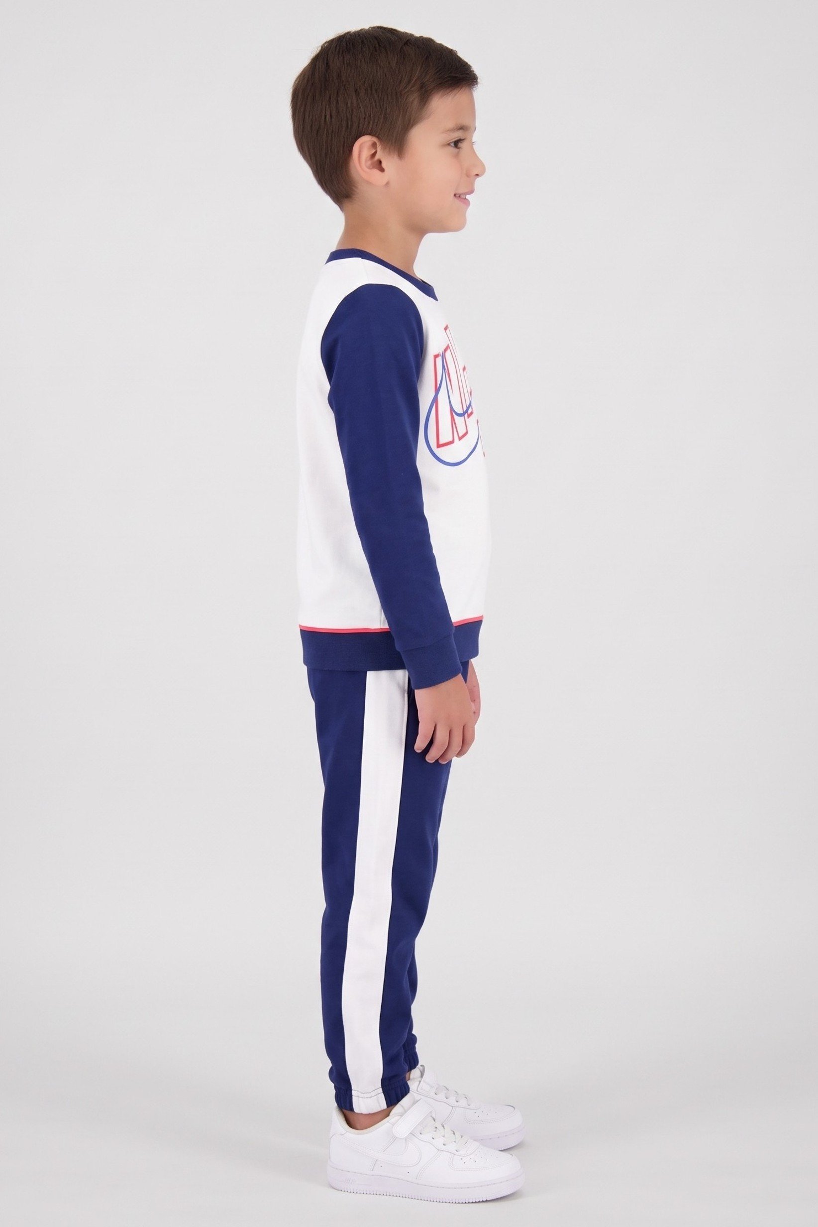 Toddlers Boy 2 Pcs Long Sleeve Sweatshirt And Pants Set, Multicolor