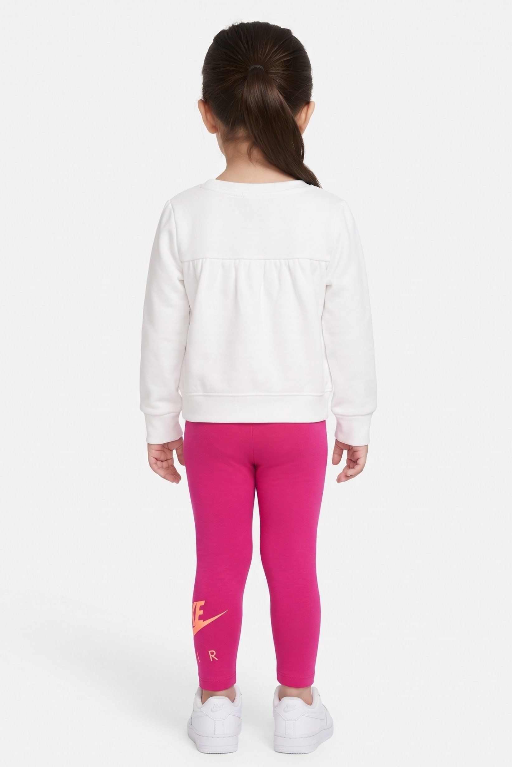Todders Girl 2 Pcs Long Sleeve Sweatshirt And Leggings Set, Multicolor