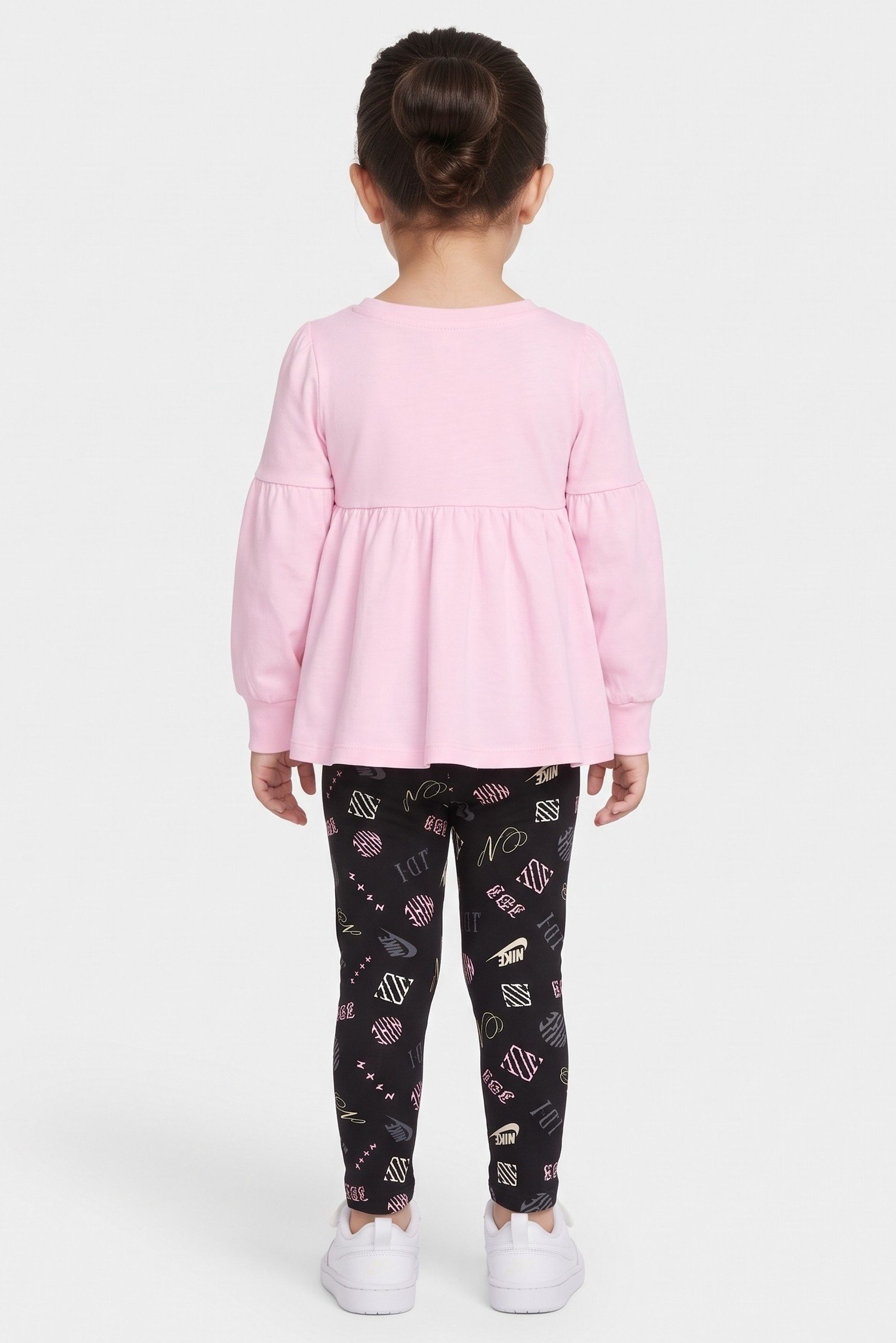 Toddlers Girl 2 Pcs Long Sleeve Top And Leggings Set, Multicolor