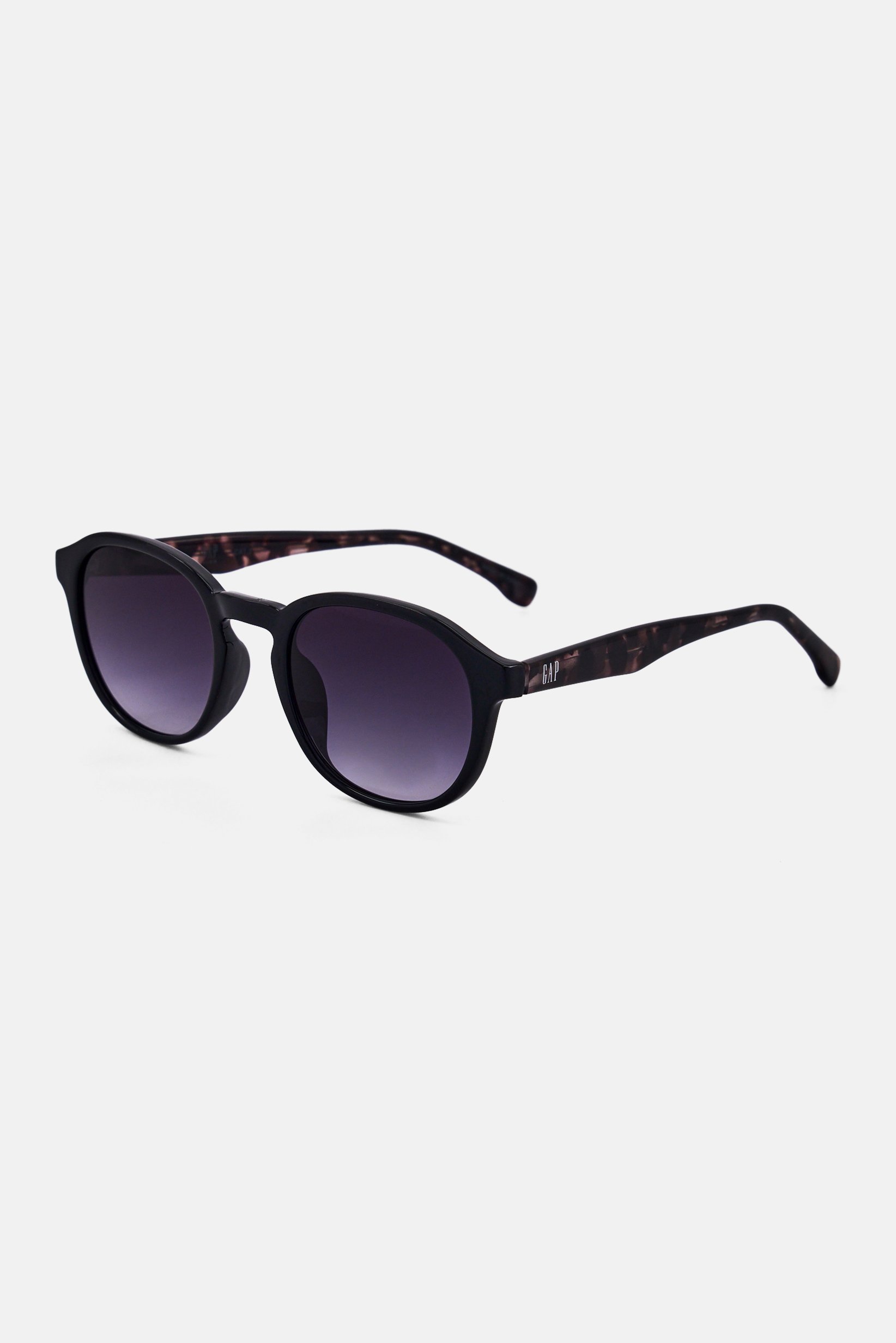 Men SGP203 Round Sunglasses, Black