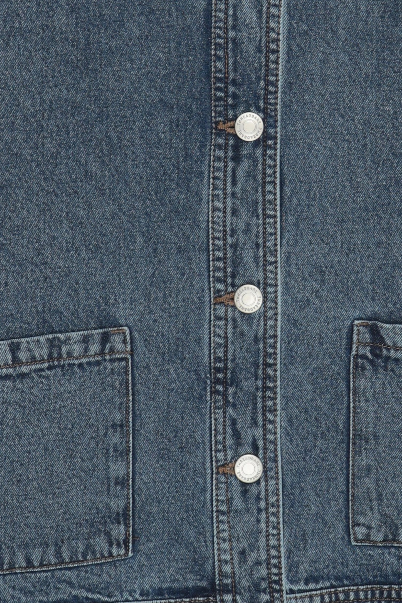 Women Washed Denim Jackets, Blue