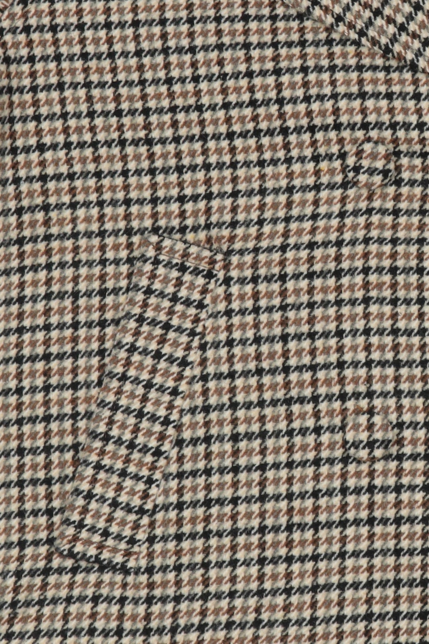 Women Checkered Crop Trench Coat, Multicolor