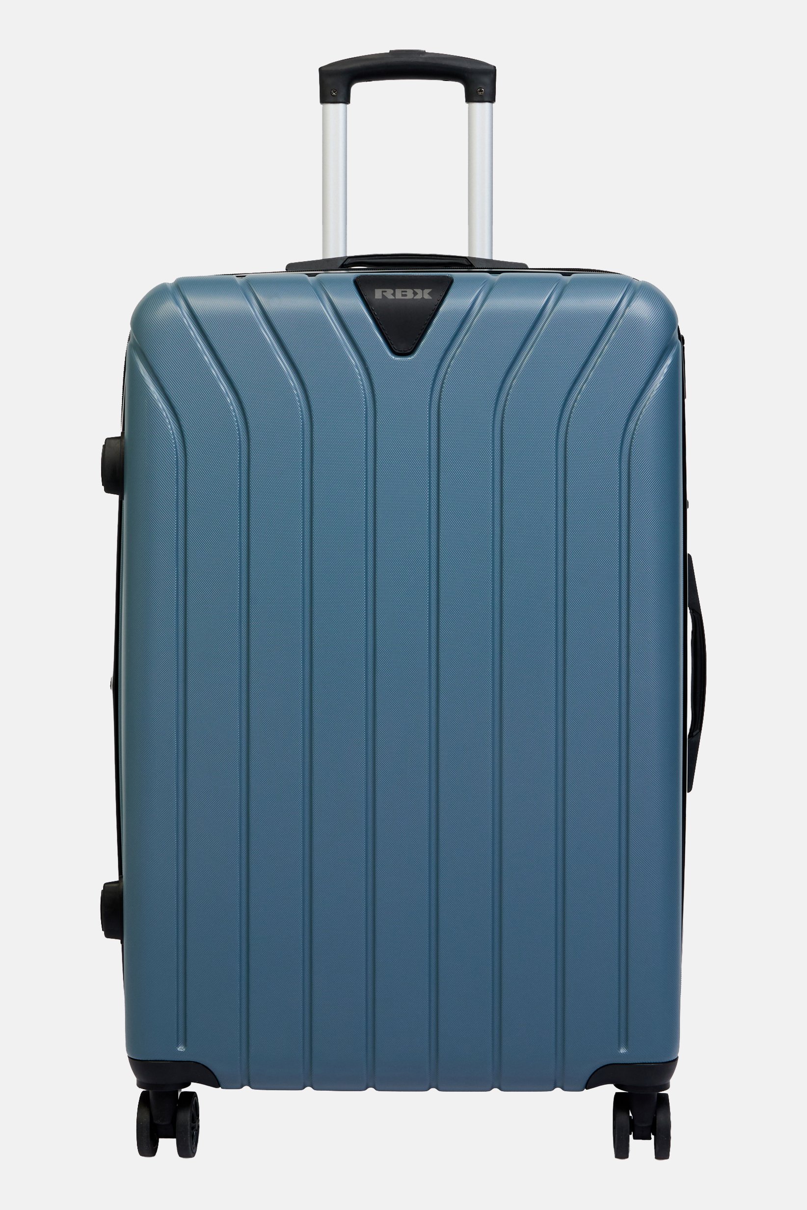 35 Inch Hardshell Check In Spinner Luggage, Dark Dusty Blue