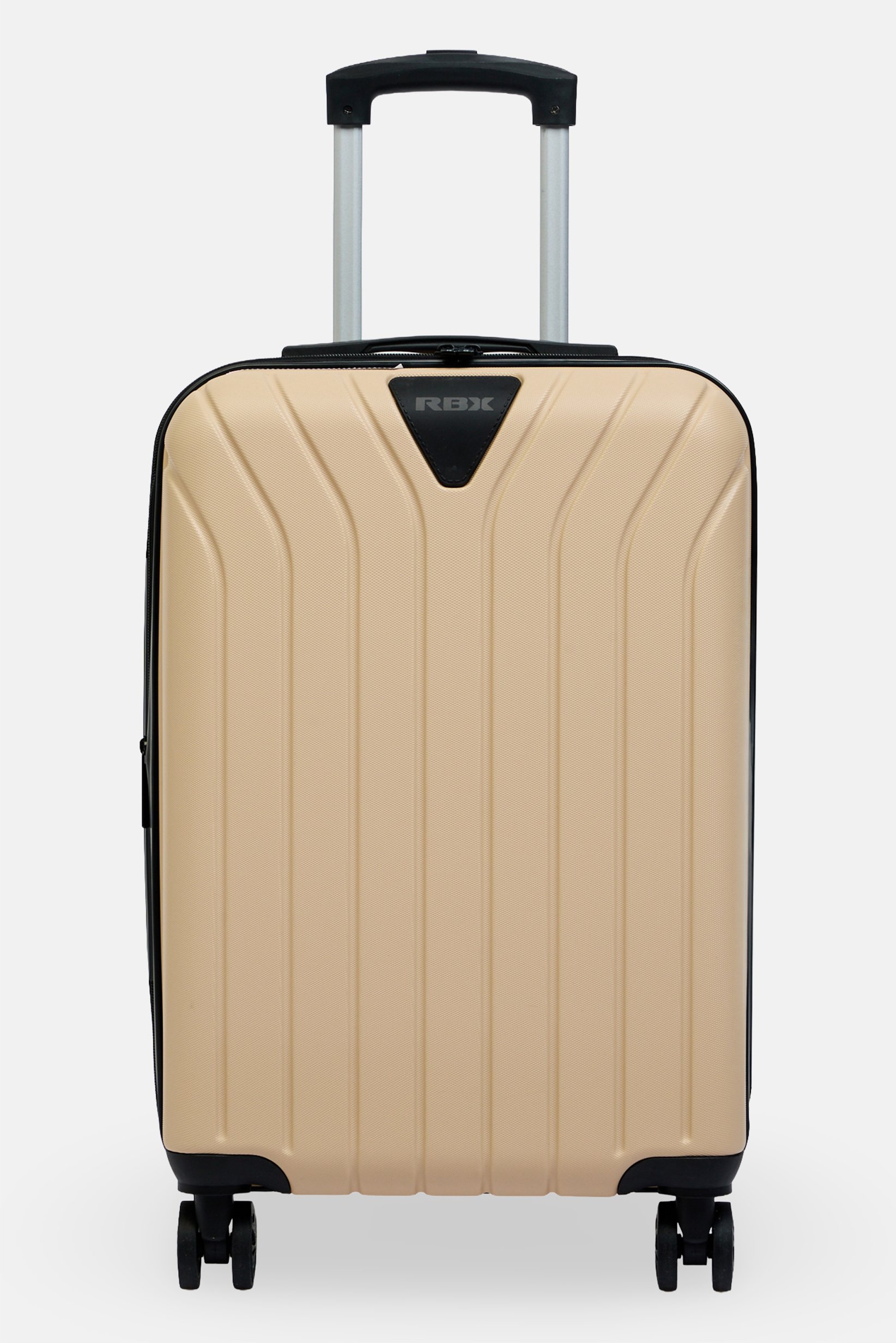 20 Inch Expandable Hard Shell Check-In Spinner Luggage, Beige
