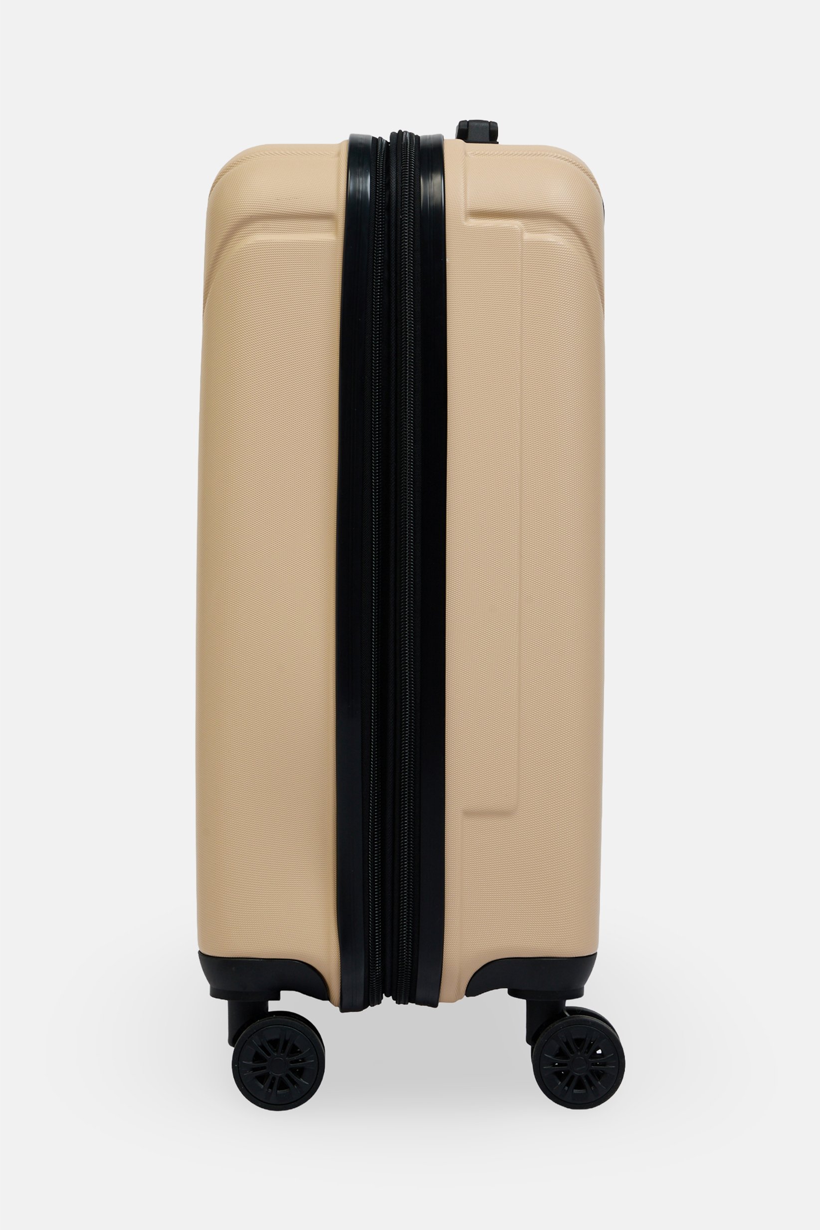 20 Inch Expandable Hard Shell Check-In Spinner Luggage, Beige
