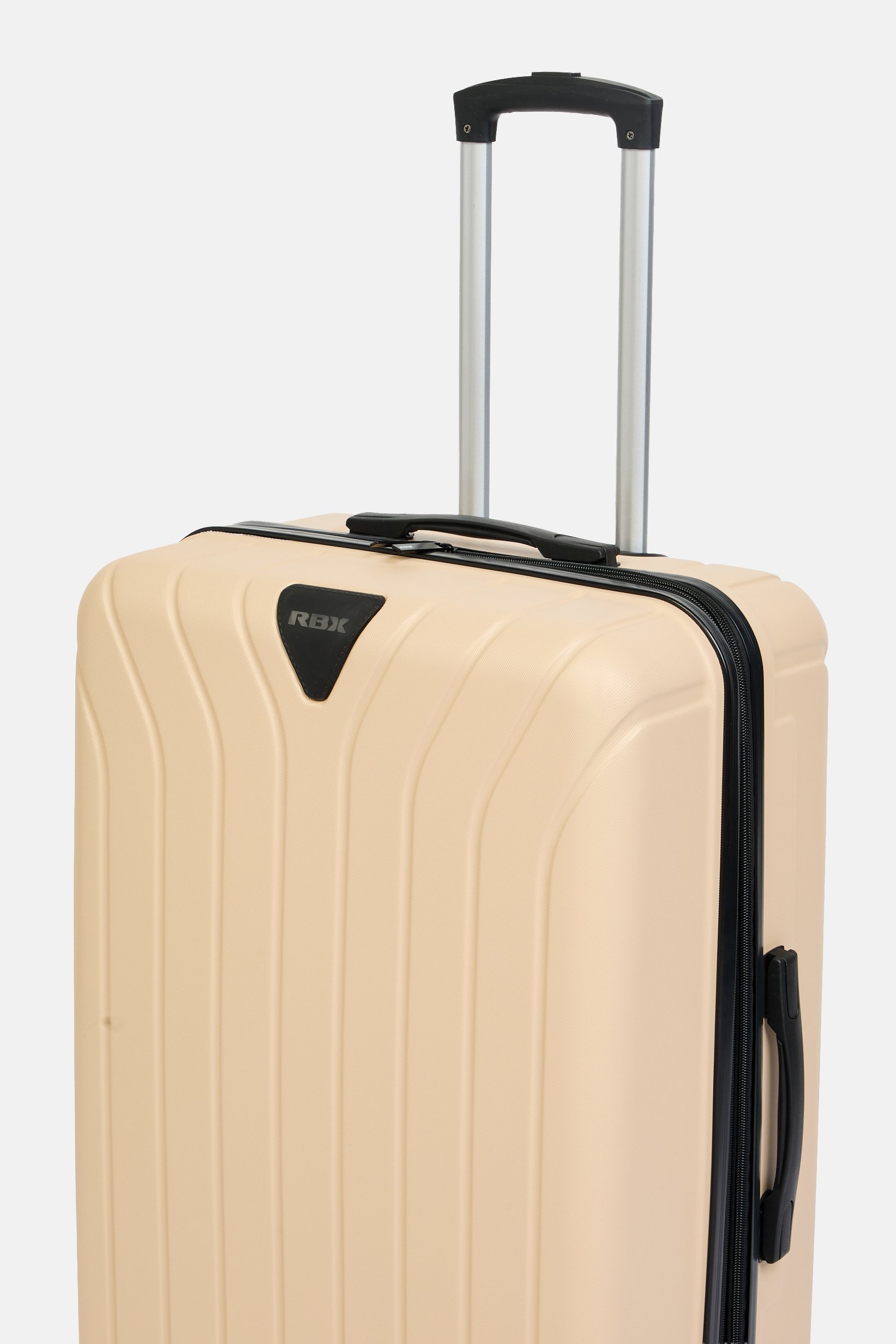 28 Inch Expandable Hardshell Check-In Spinner Luggage, Beige