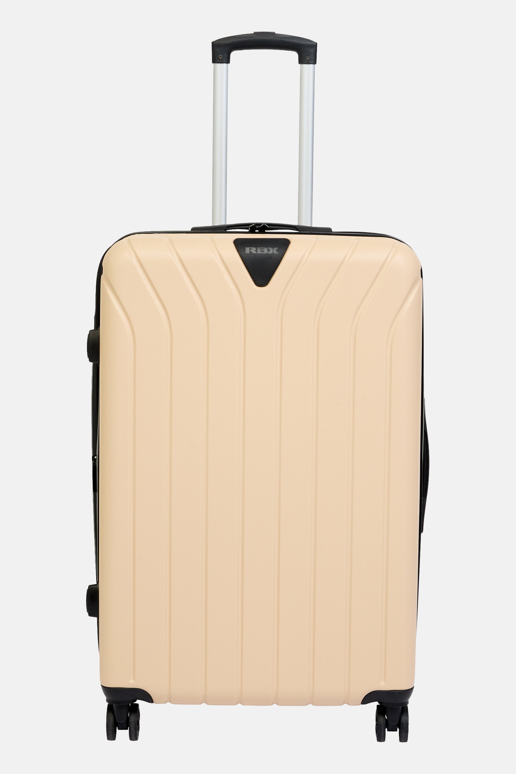 33 Inch Hard Shell Check In Spinner Luggage, Beige