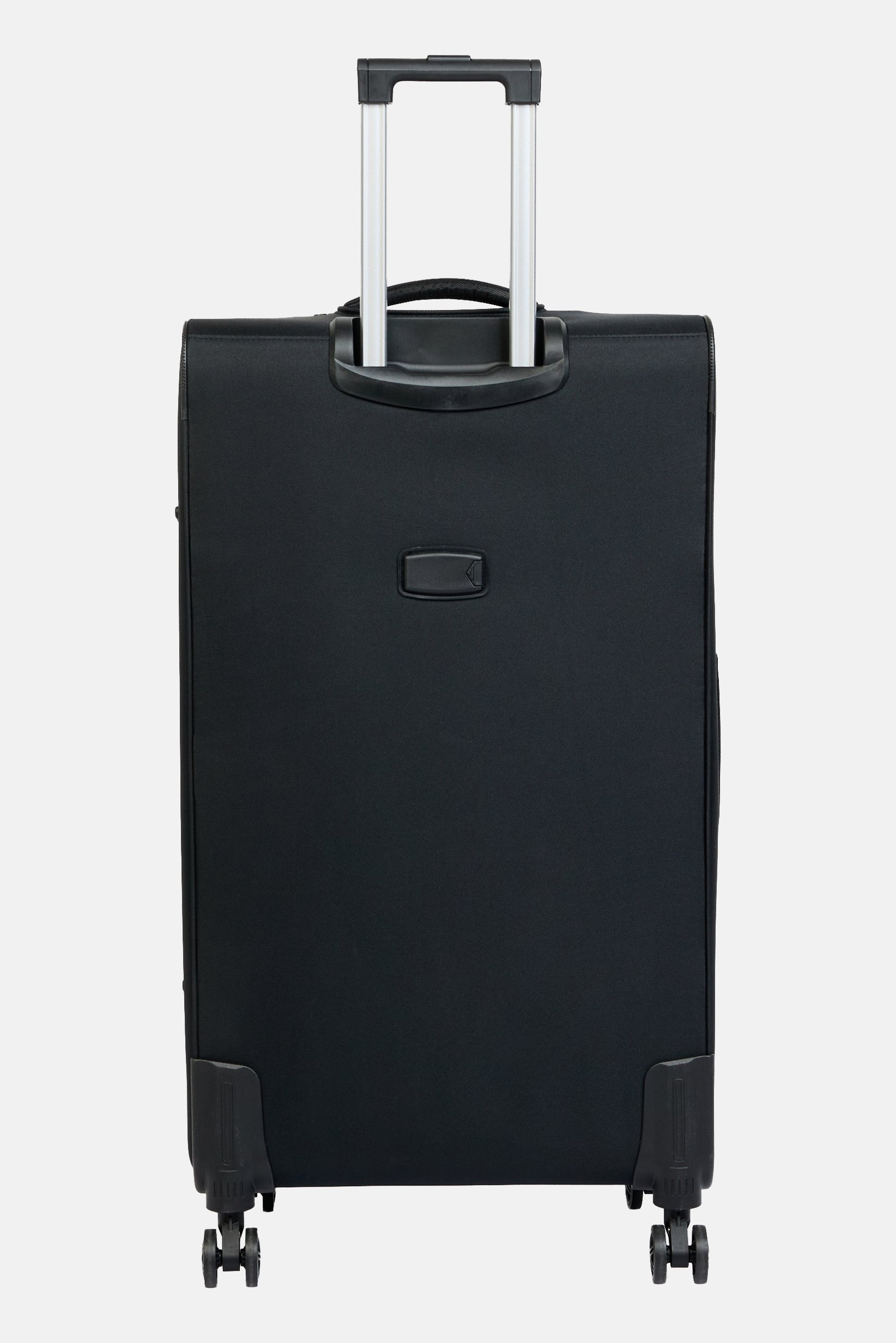 34 Inches Softshell Tokyo Check In Spinner Luggage, Black