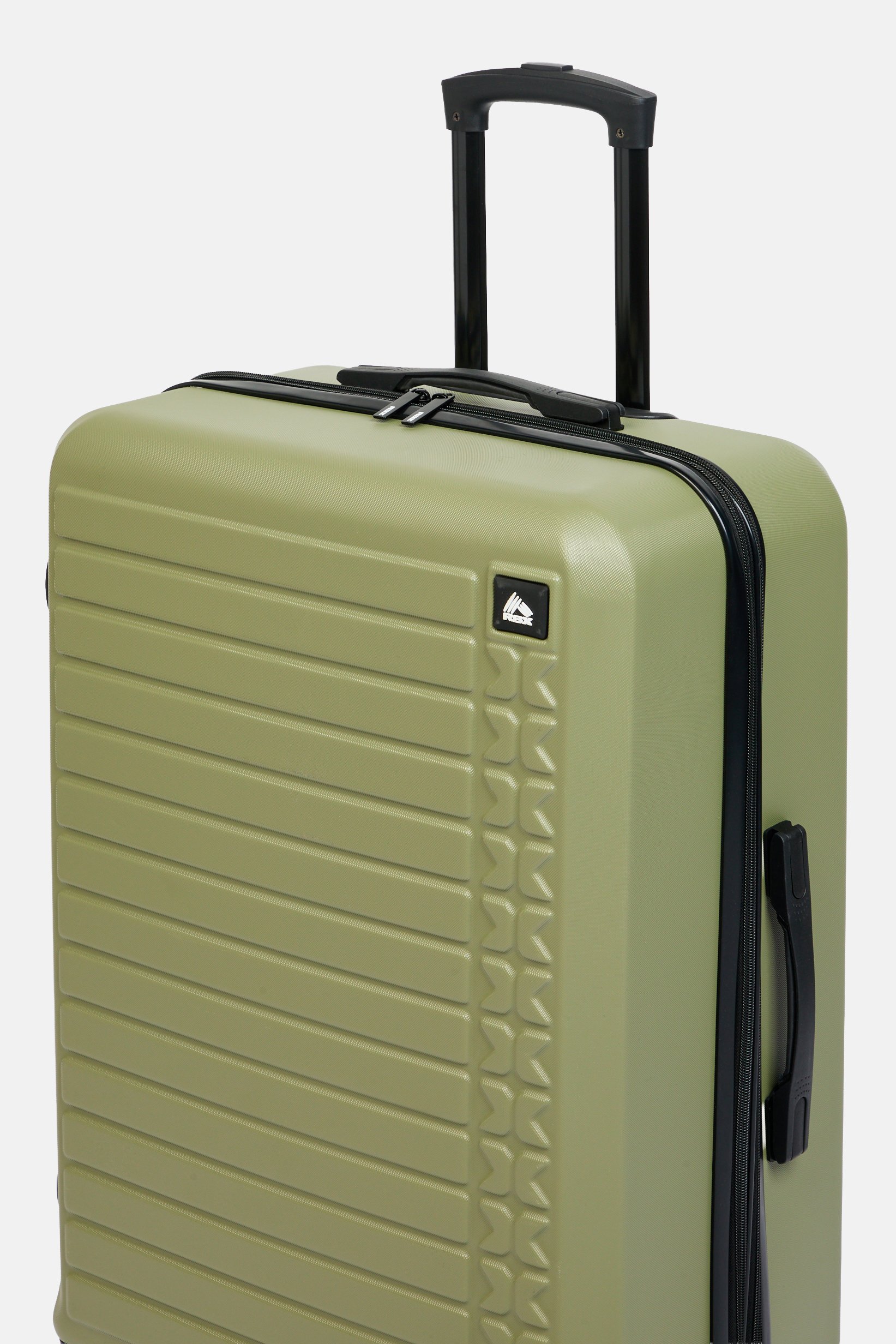 32 Inch Hard Shell Spinner Luggage, Deep Lichen