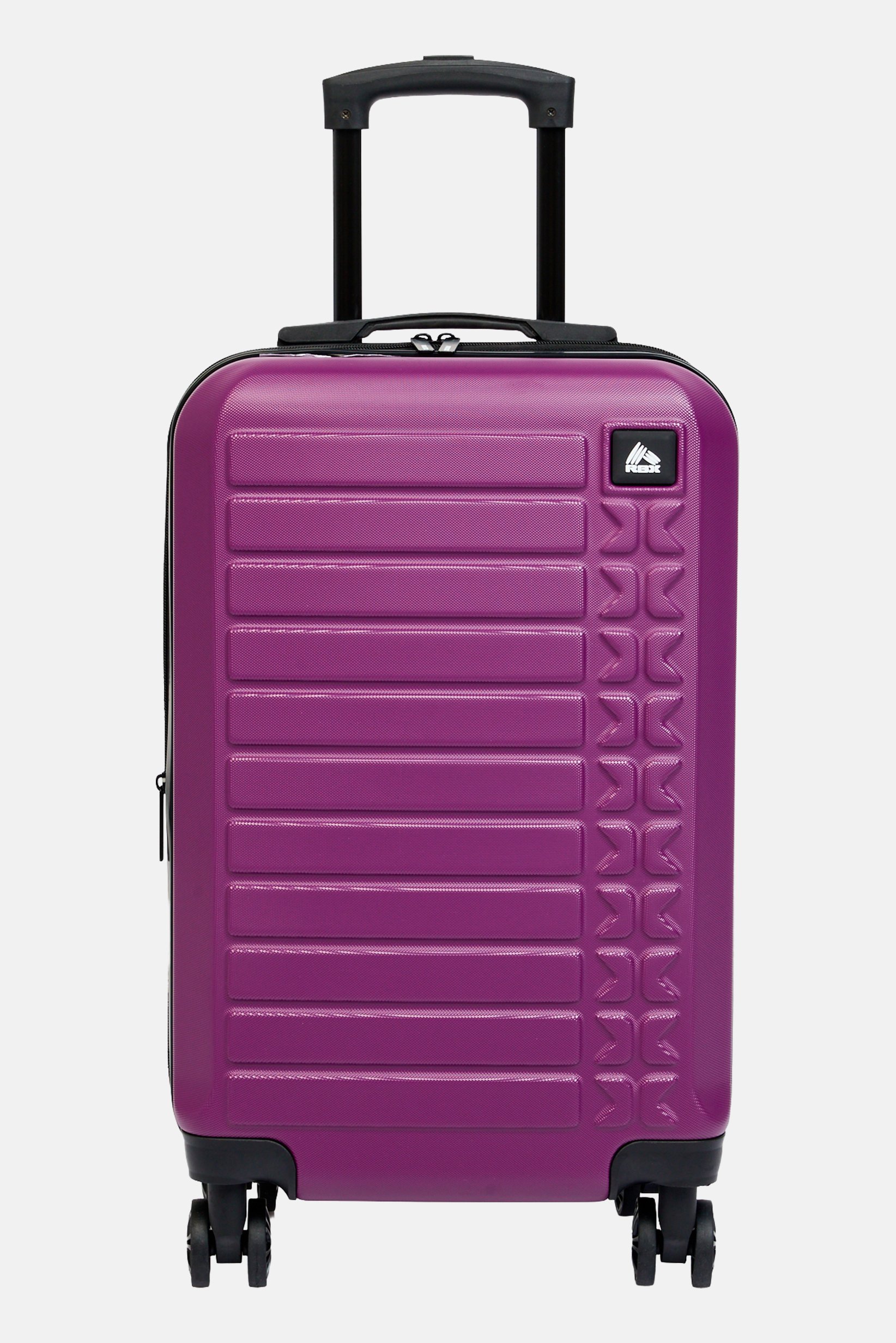 20 Inch Expandable Hard-Shell Check-In Spinner Luggage, Dark Purple