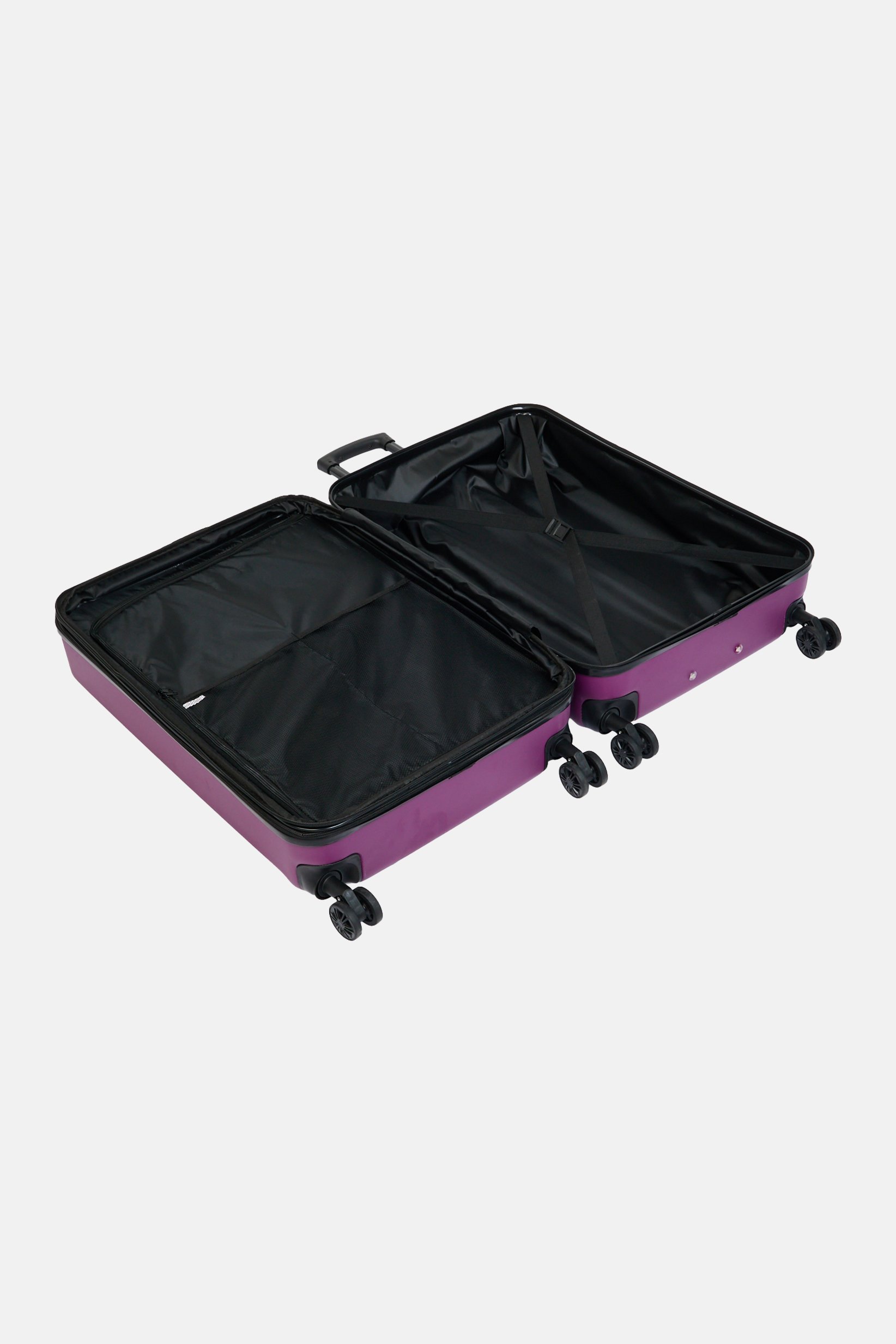 28 Inch Expandable Hardshell Check-In Spinner Luggage, Purple