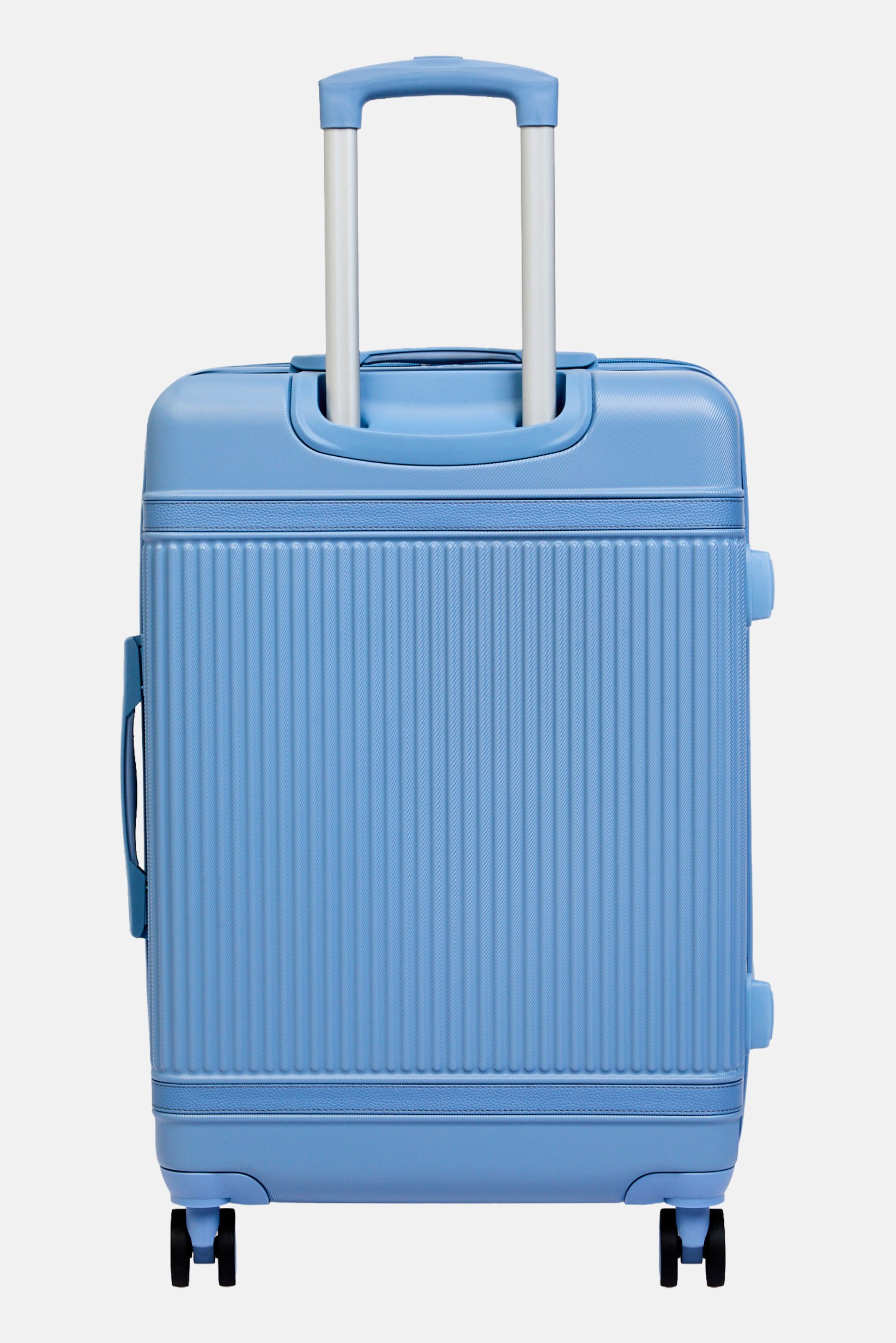 21 Inch Hard Shell Check In Spinner Luggage, Dusty Blue