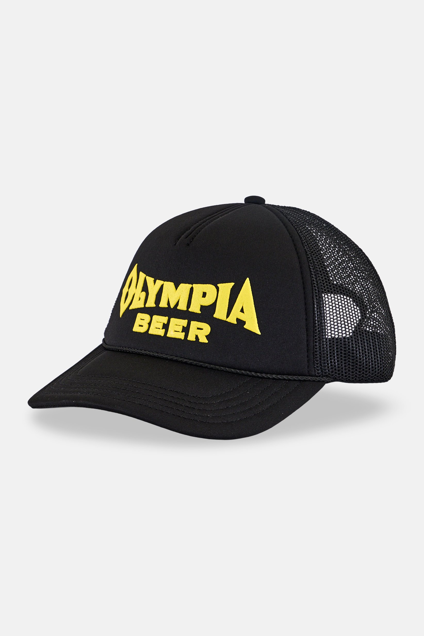 Men Graphic Print Baseball Cap, Black