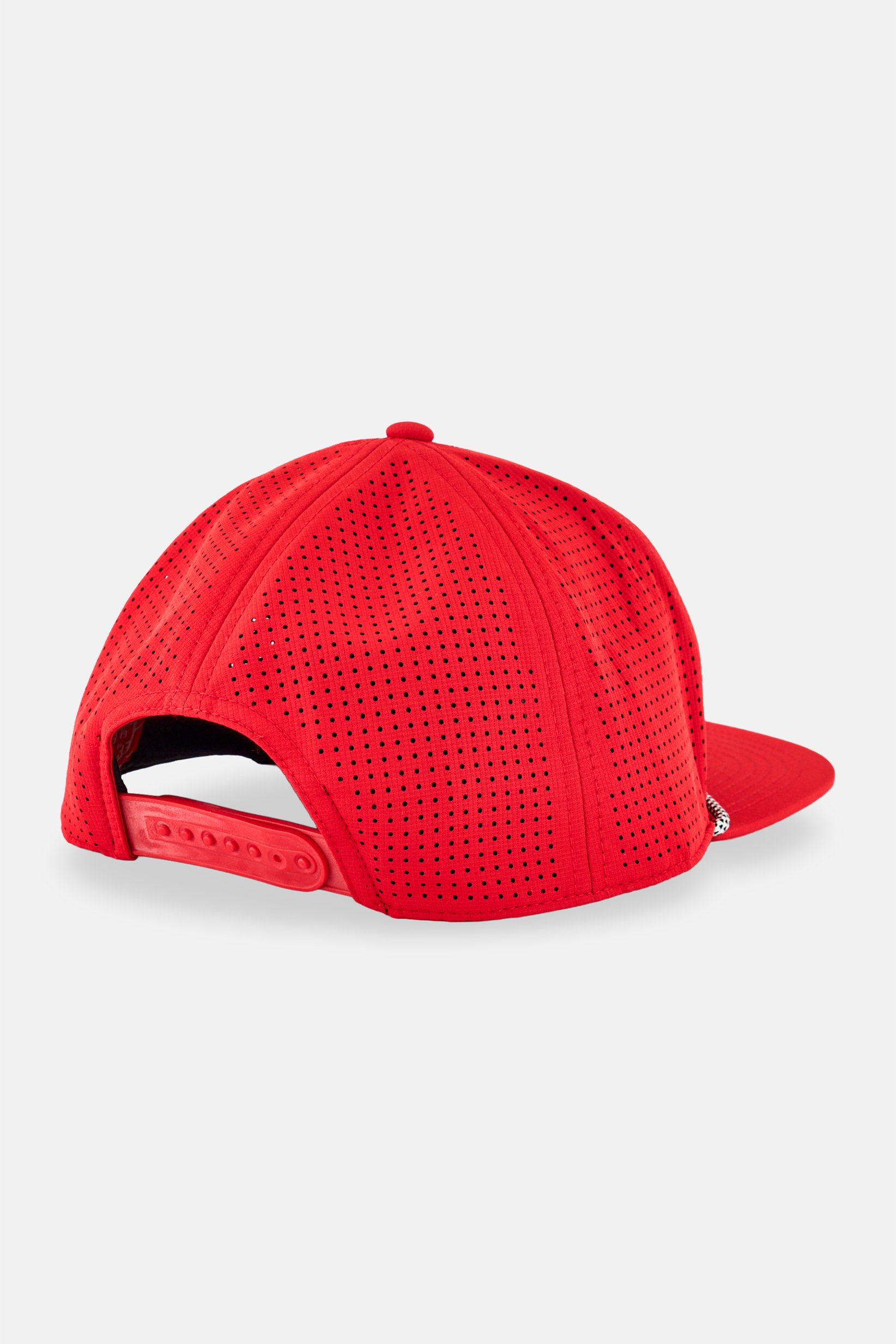 Men Graphic Print Baseball Cap, Red