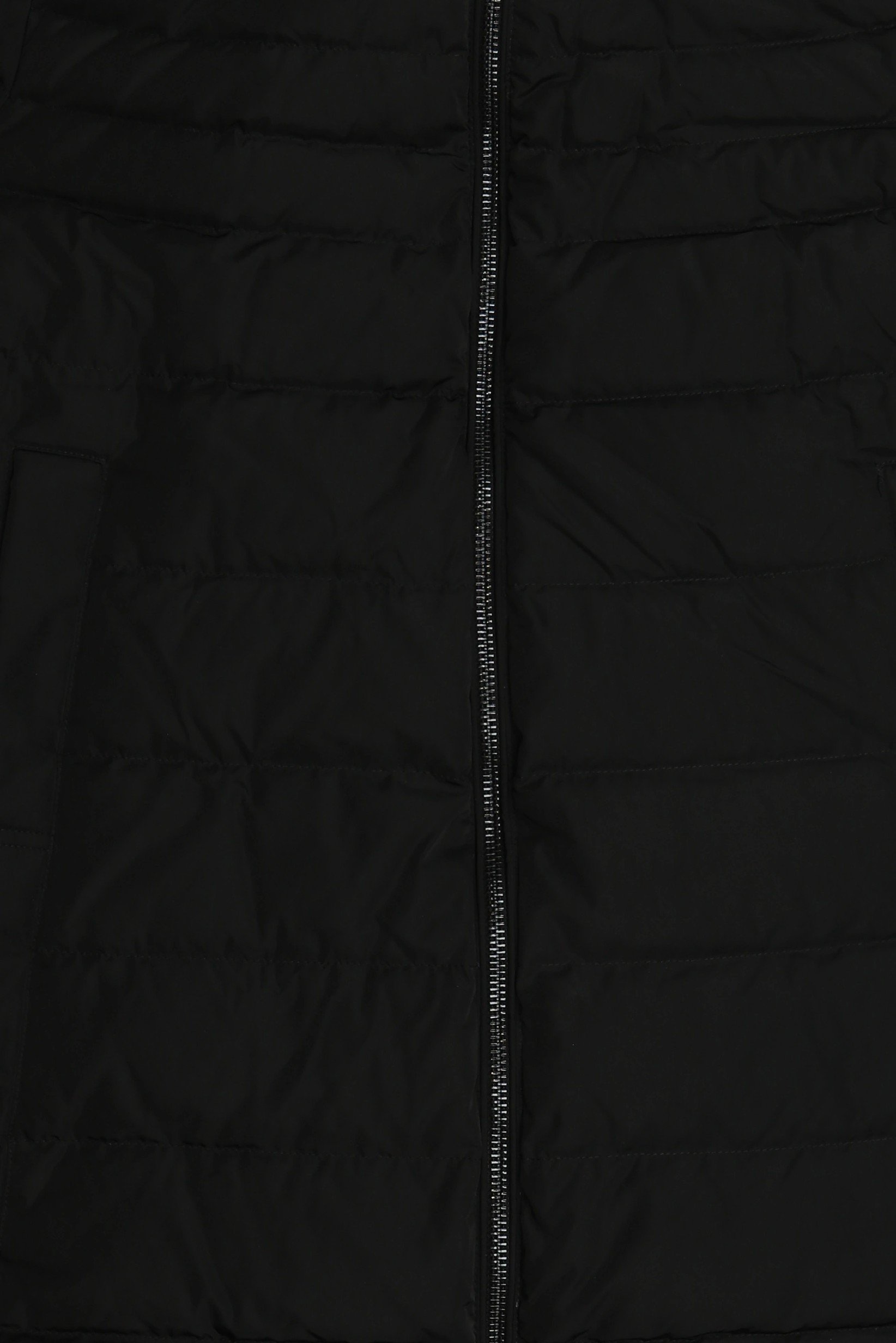 Women Plus Size Quilted Puffer Jacket, Black
