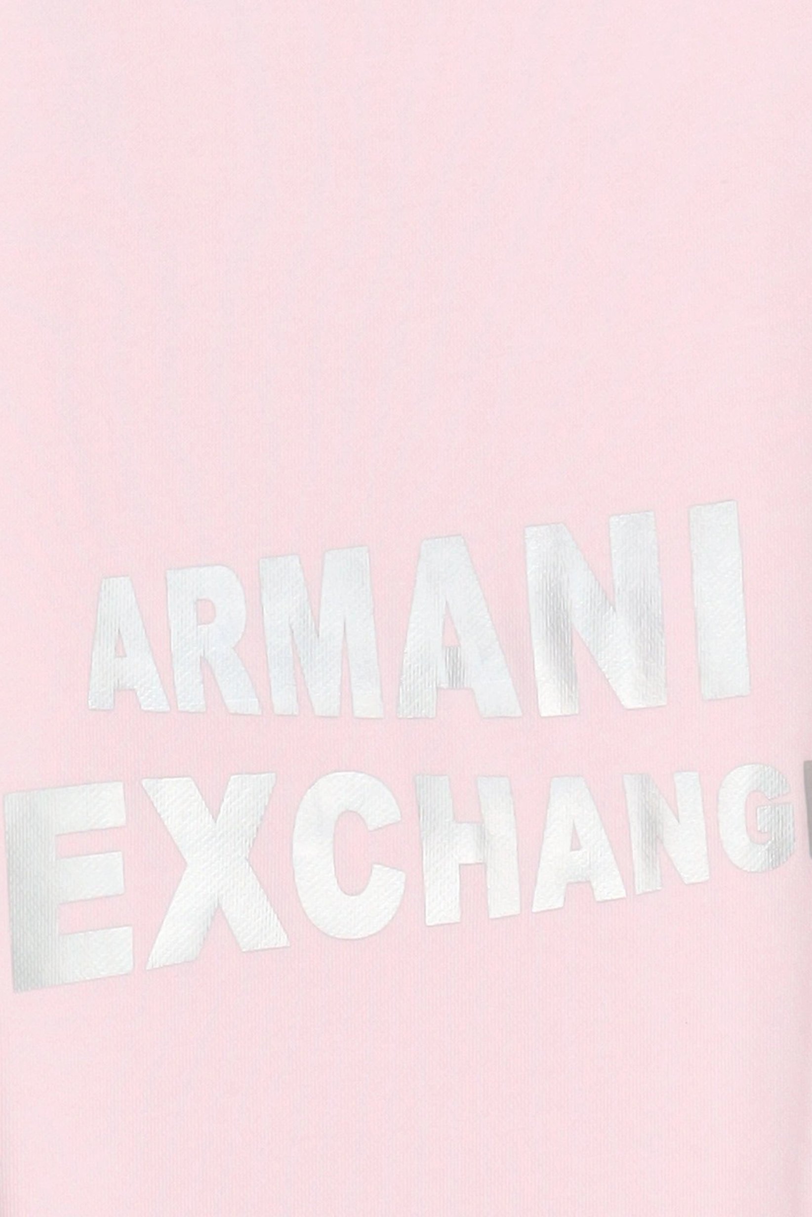 AX Armani Exchange Women Regular Fit Embroidered Logo Jogger Pants, Pink