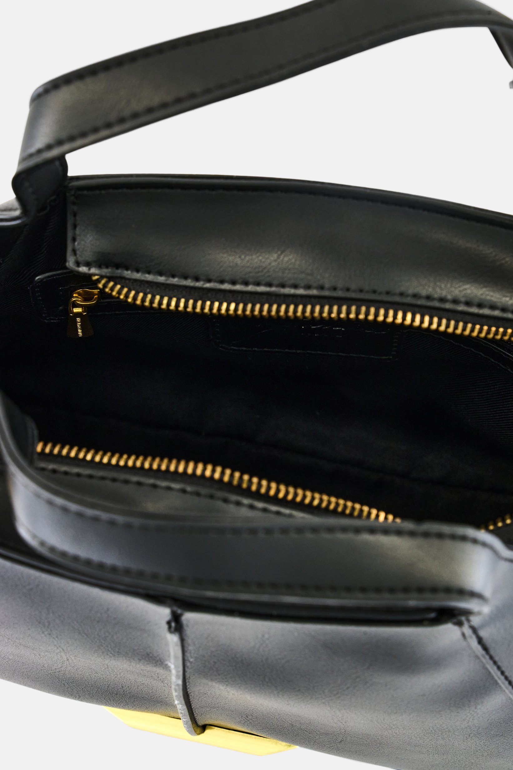 Women Brand Logo Cross Body Bag, Black