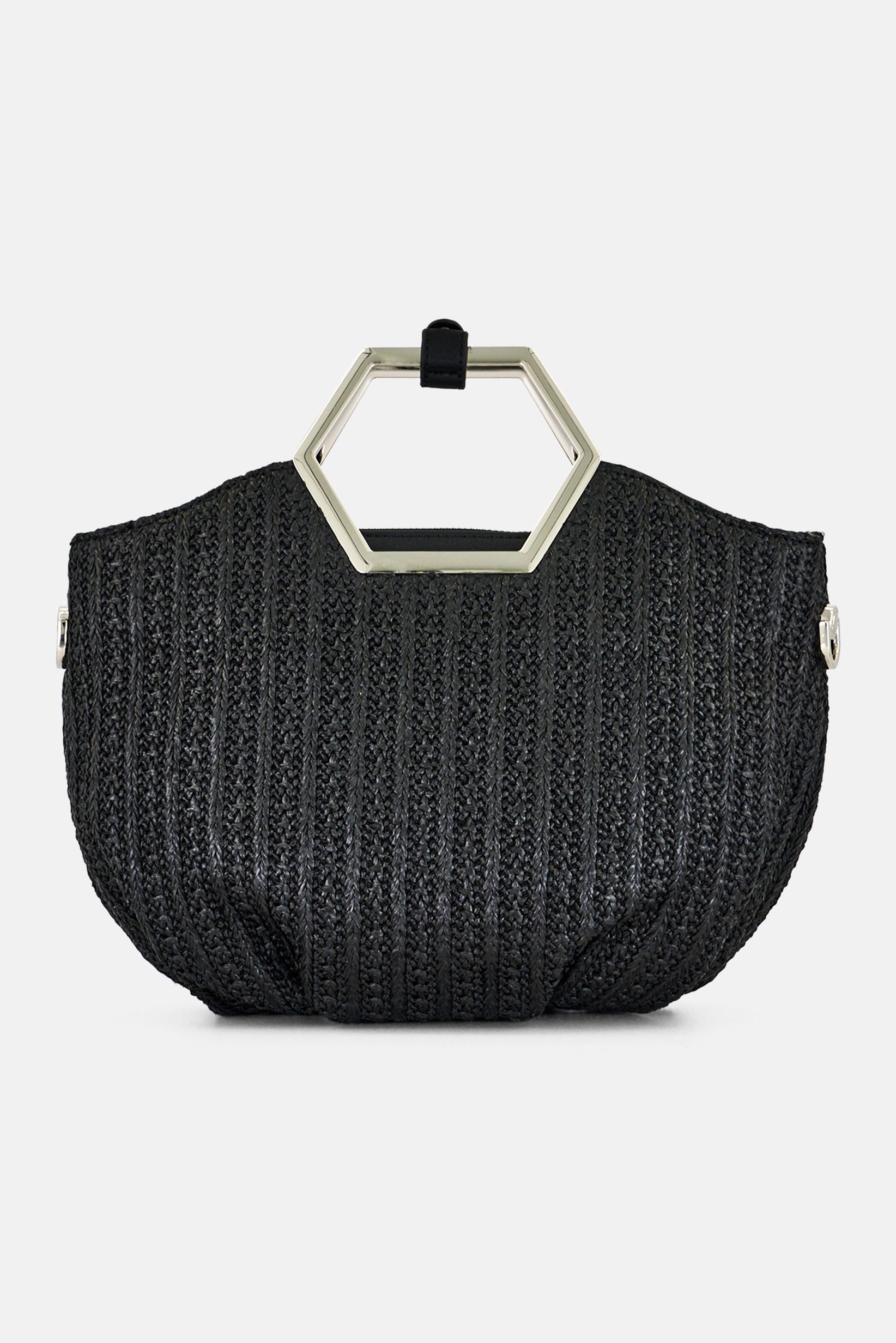 Women Brand Logo Cross Body Bag, Black