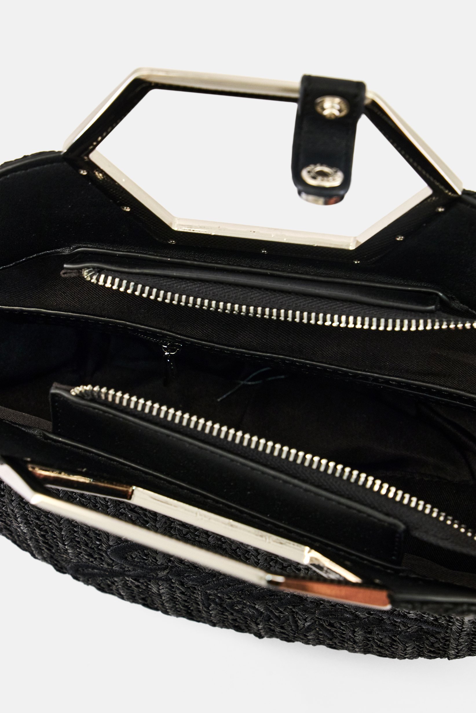 Women Brand Logo Cross Body Bag, Black