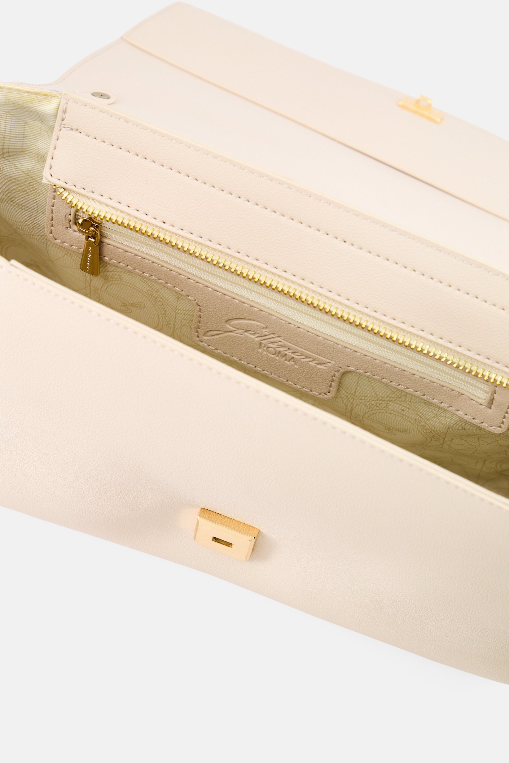 Women Brand Logo Shoulder Bag, Blush