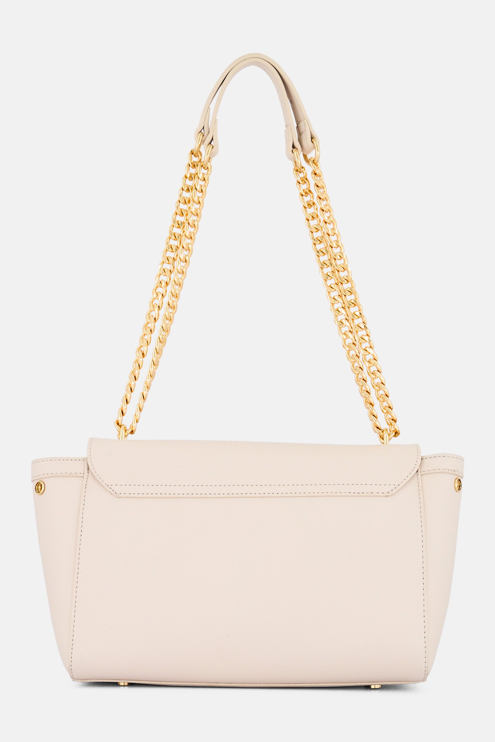 Women Brand Logo Shoulder Bag, Blush