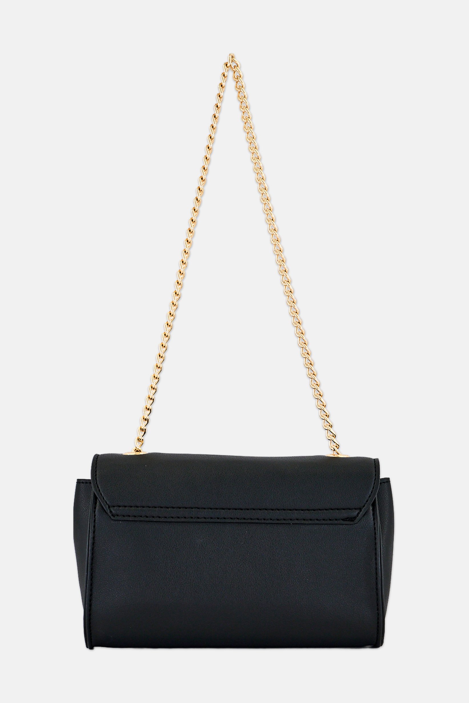 Women Brand Logo Cross Body Bag, Black