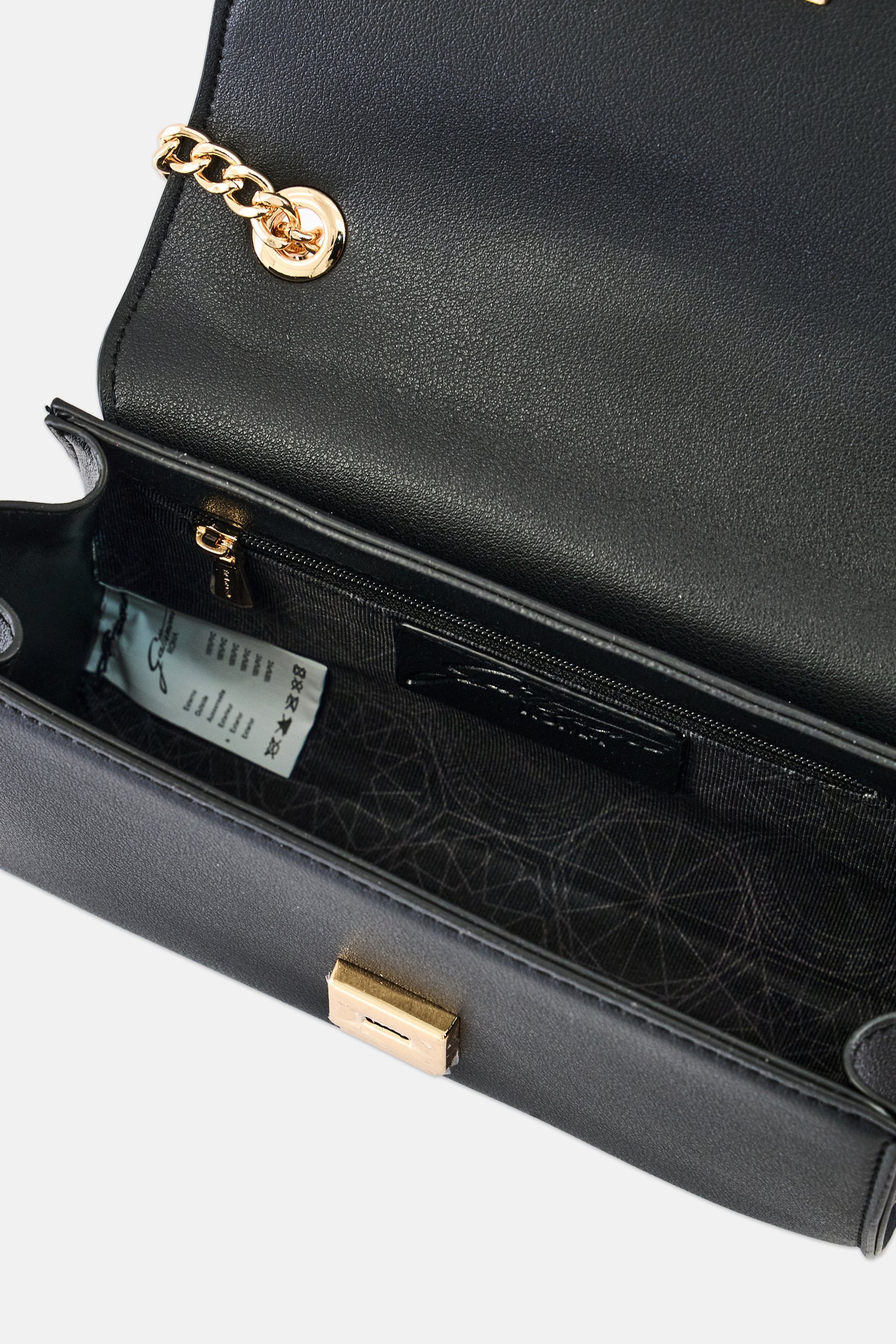 Women Brand Logo Cross Body Bag, Black